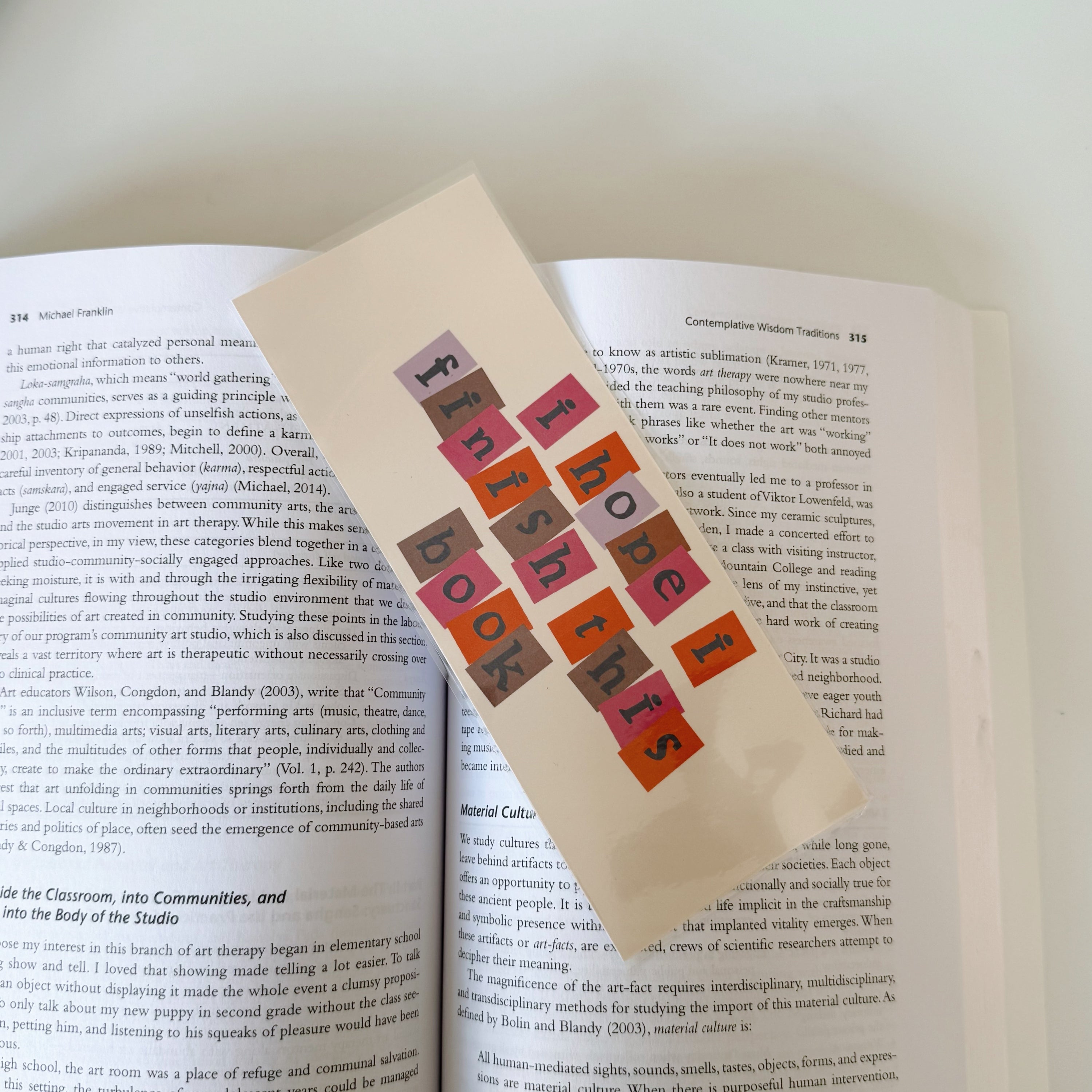 i hope i finish this book... bookmark