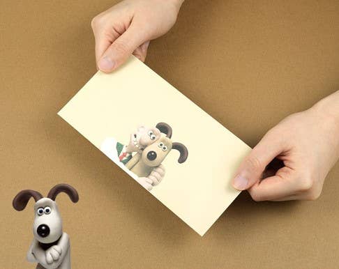 Wallace & Gromit Envelopes and Stickers set