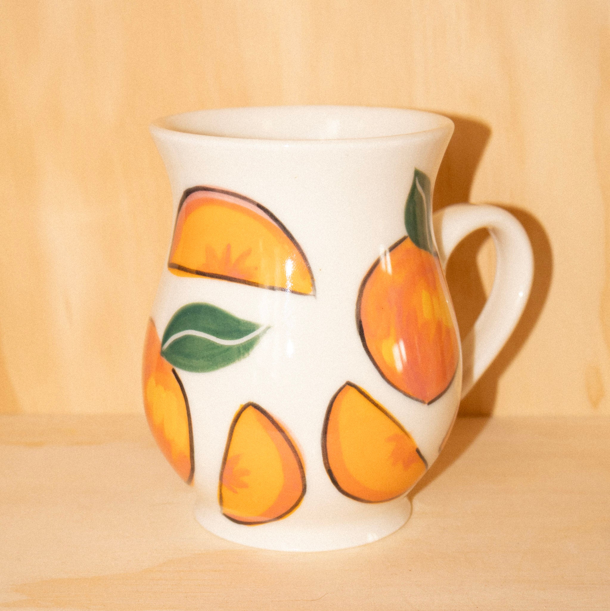 peach mug