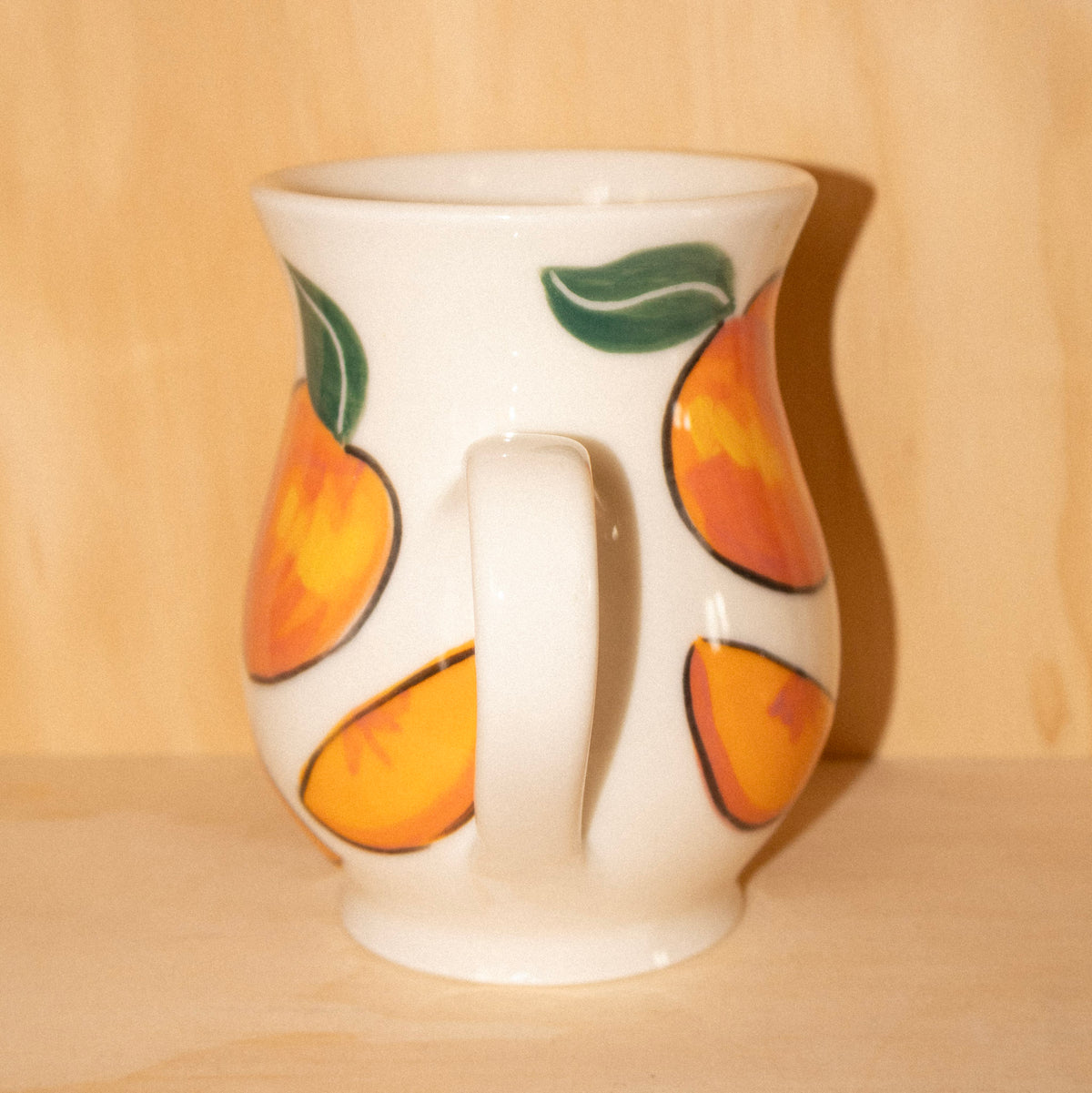 peach mug