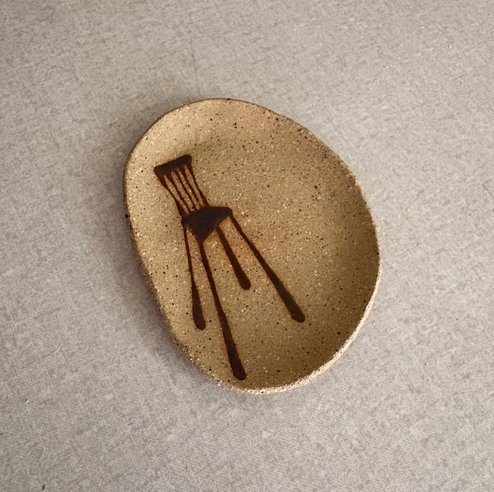 Small Chair Round Tray