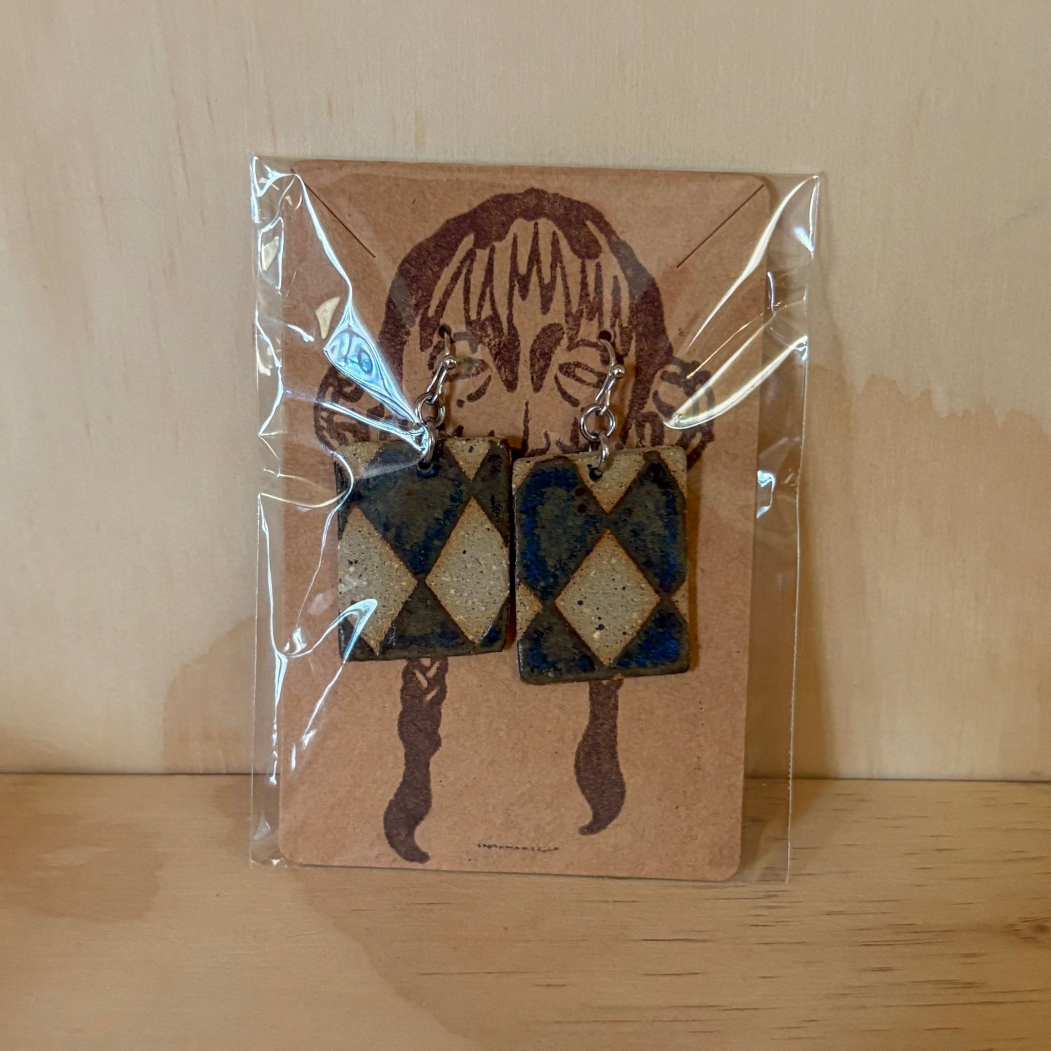 Large Diamoned Earrings