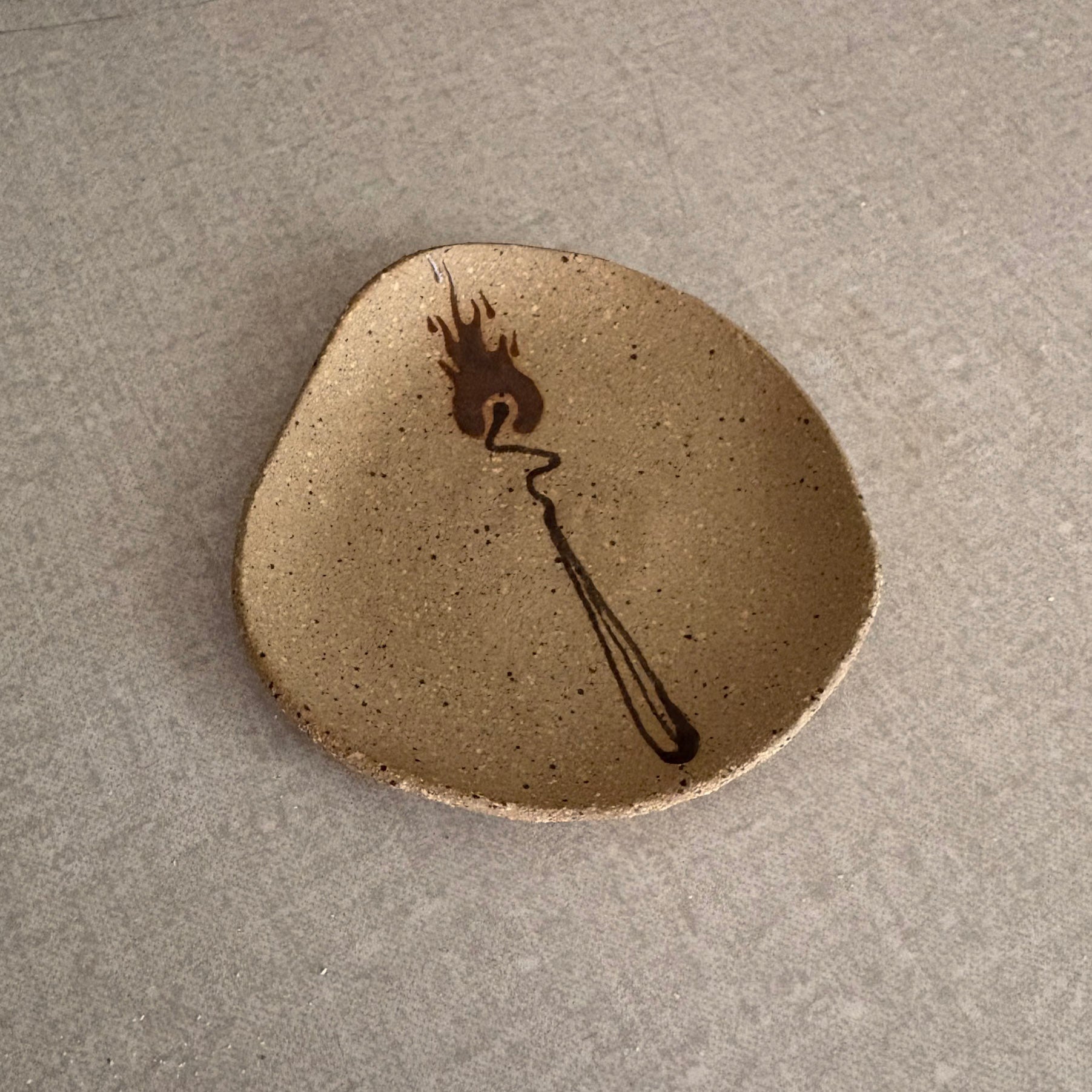 Small Match Round Tray