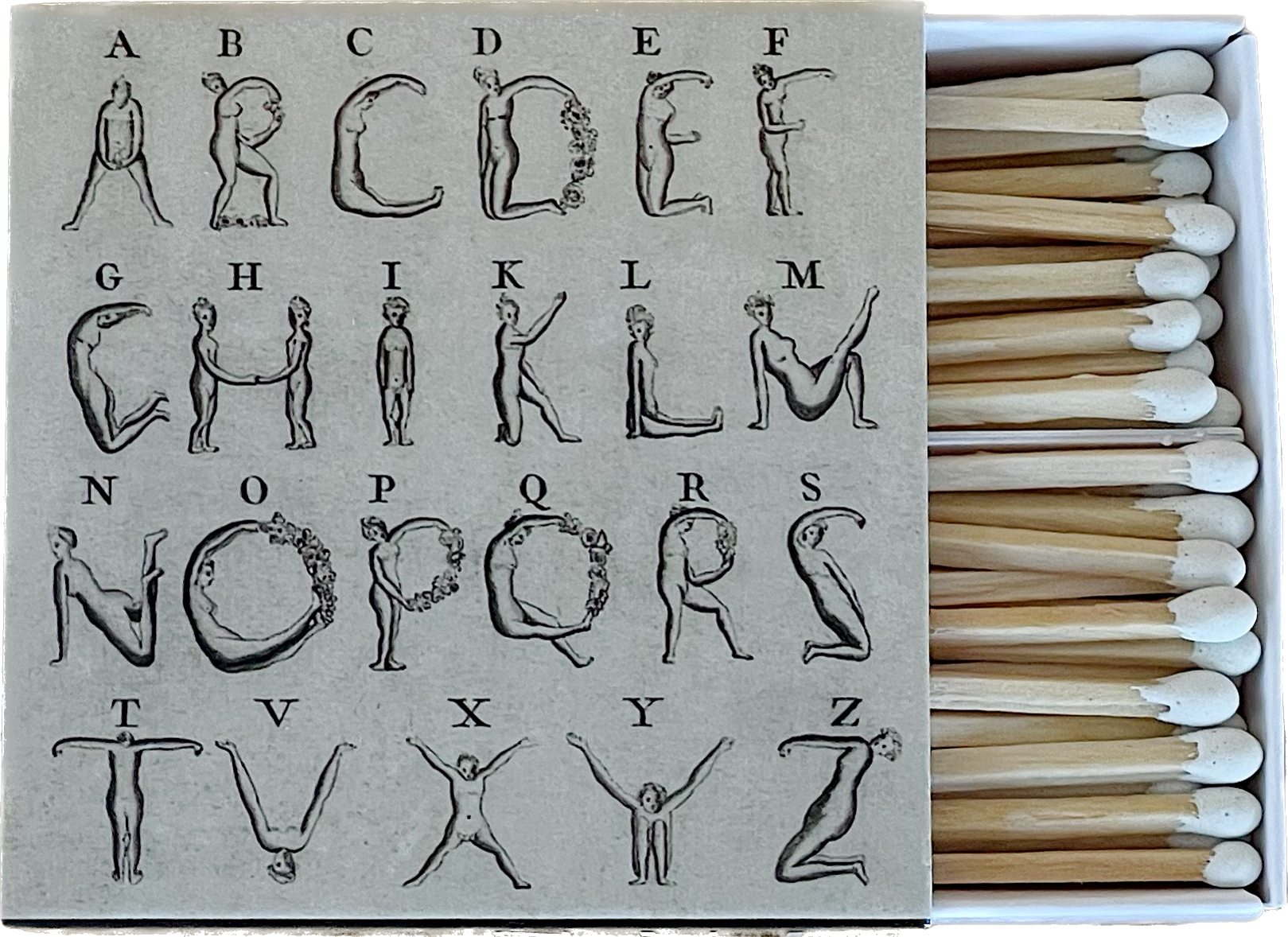 NUE ALPHABET matchbox