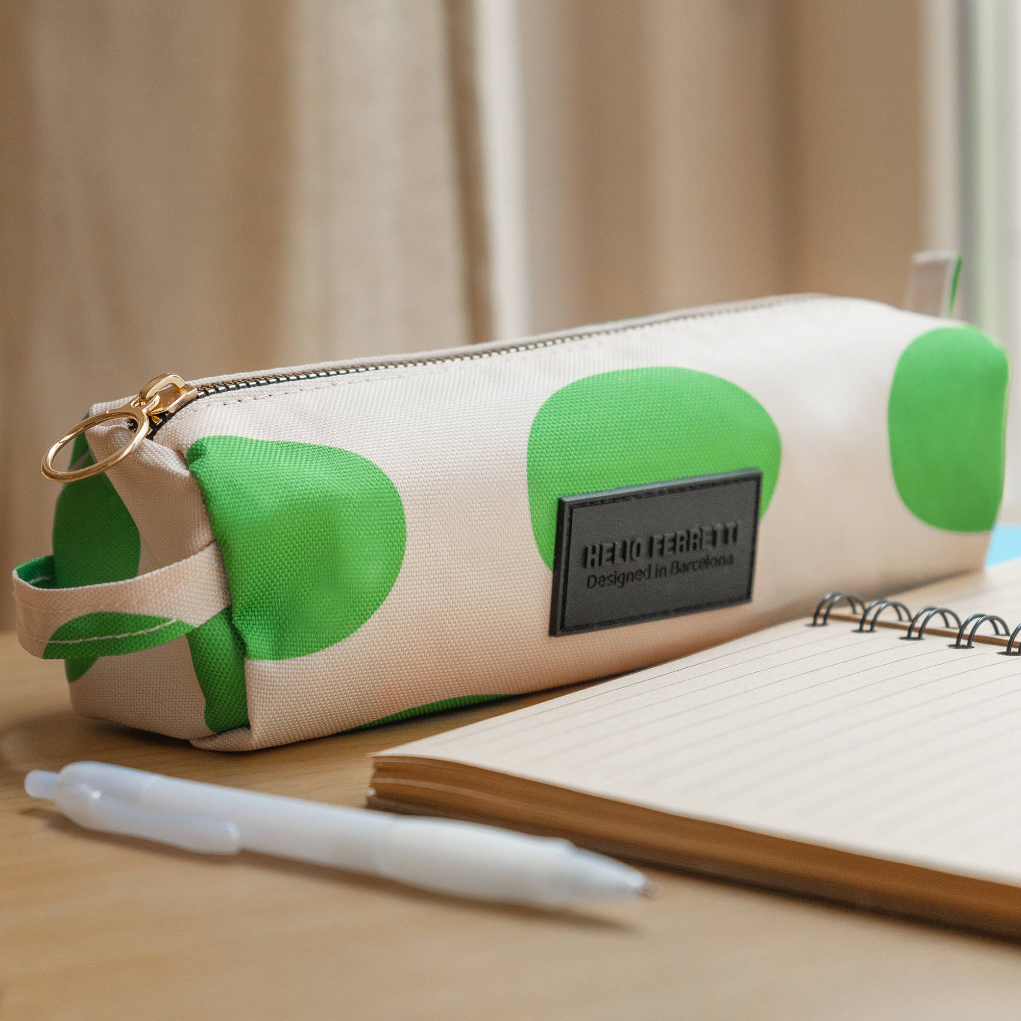 PENCIL CASE  LIME GREEN HF