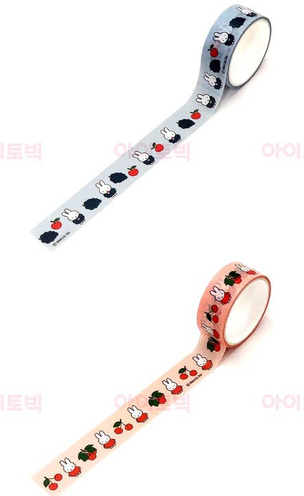 Miffy Sweet Fruit Deco Masking Tape 8Pcs SET