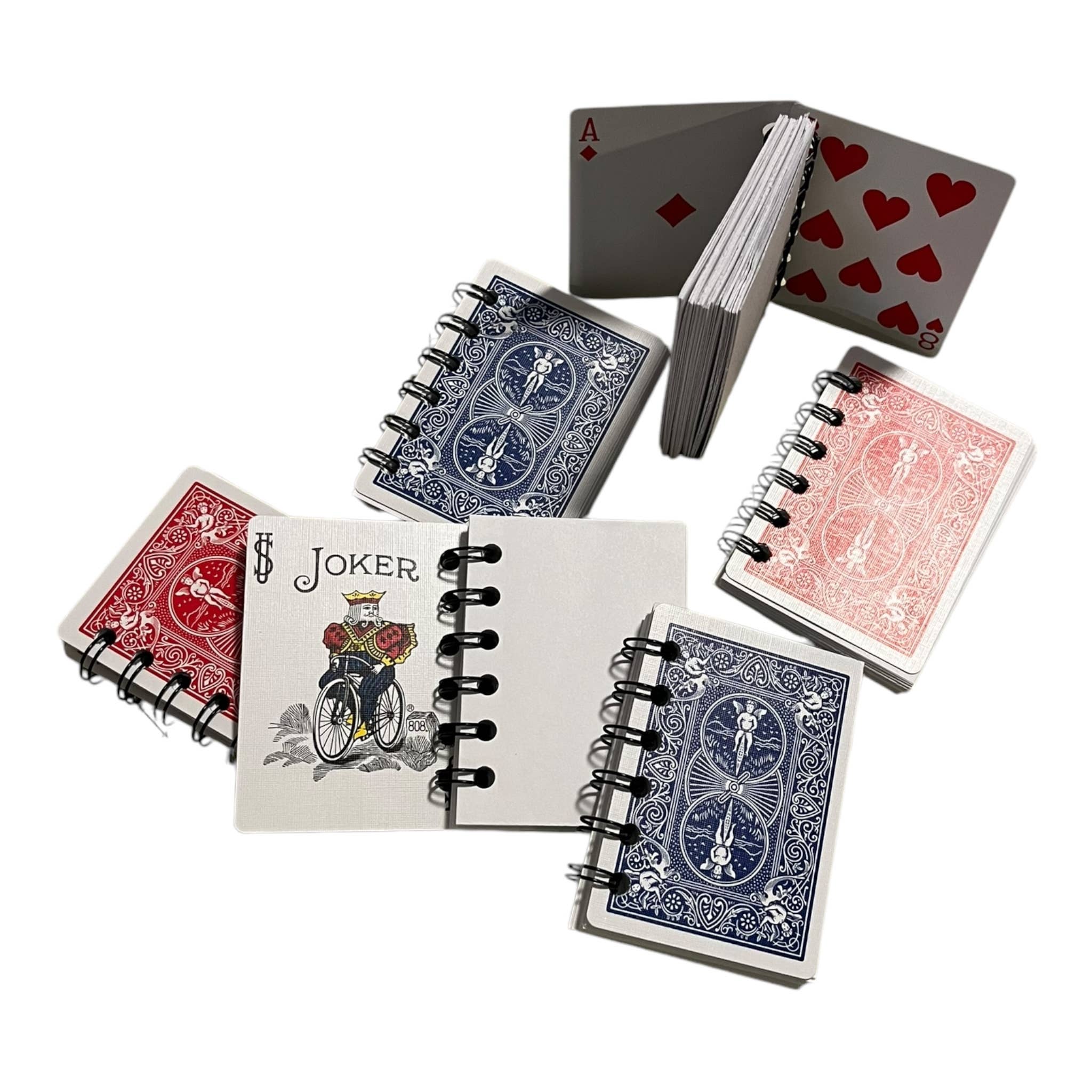 Playing Cards Mini Notebook, Journal, Notepad