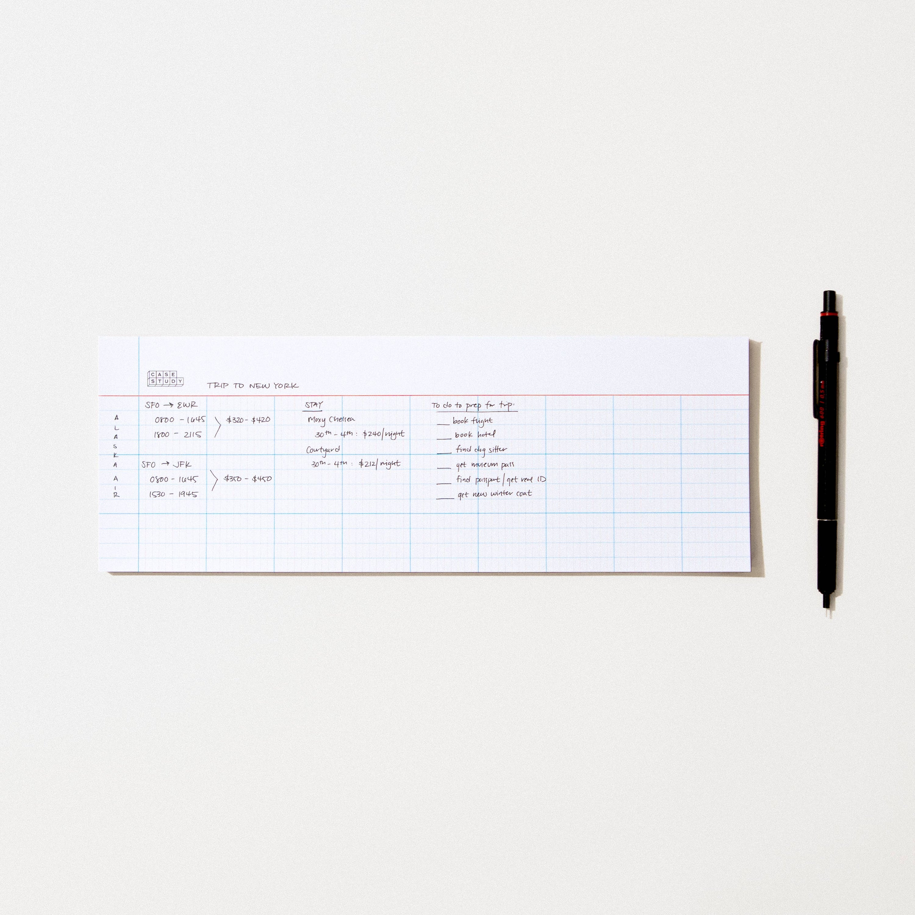 Keyboard Grid Notepad – Desk Pad for Daily Tasks & Planning