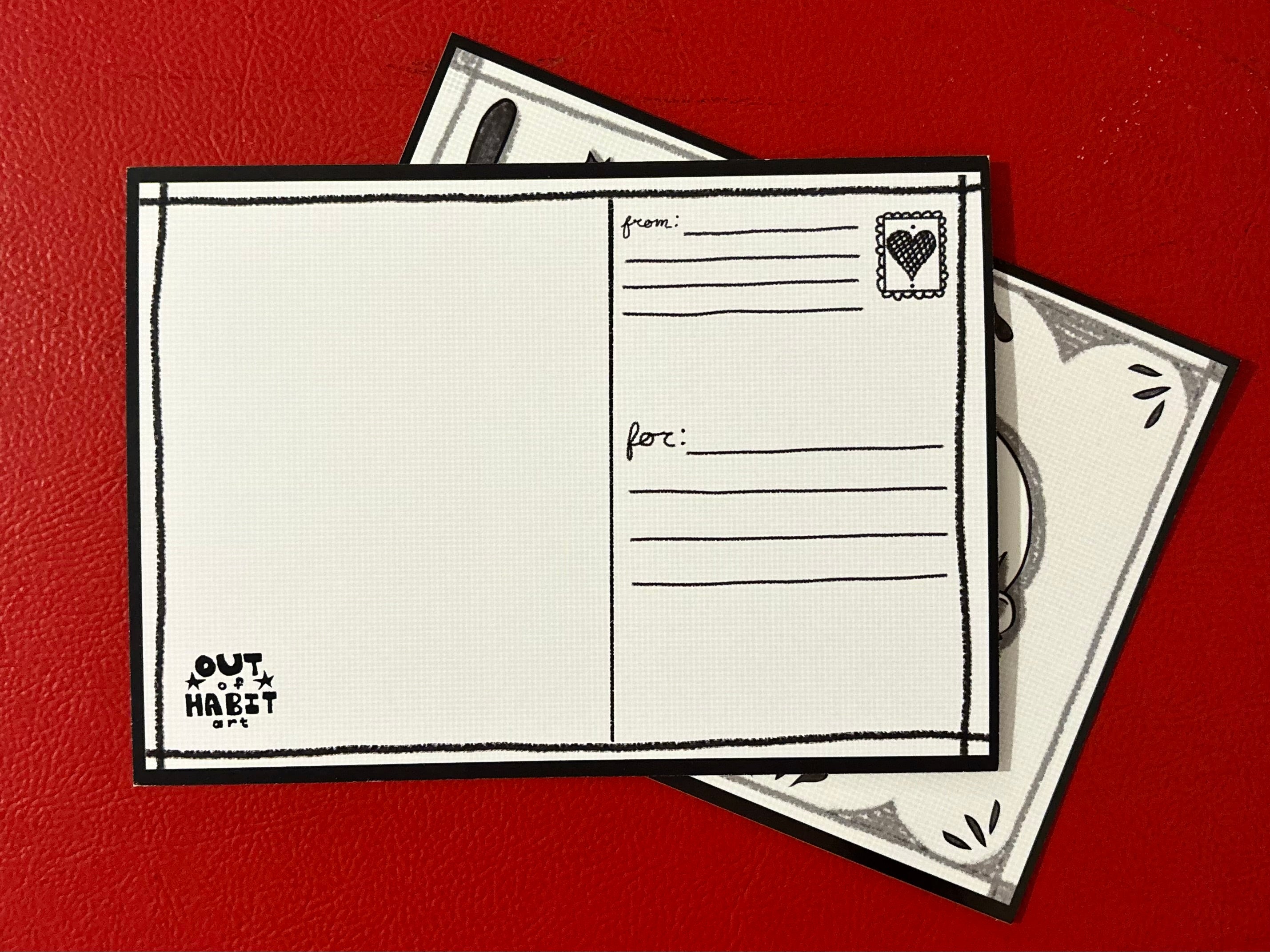 Item Found postcard