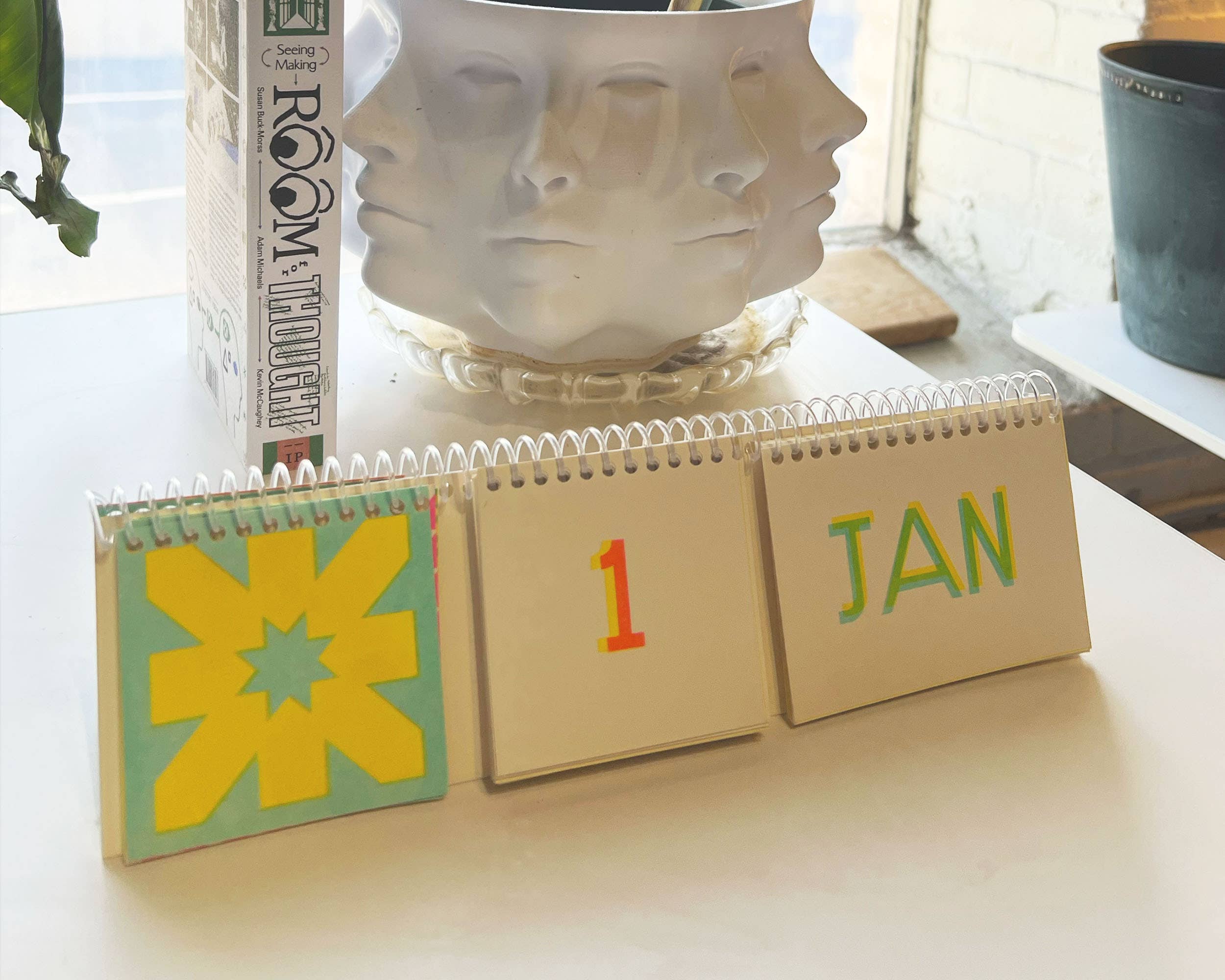 Eternal Calendar - Risograph Printed Flip Desk Calendar