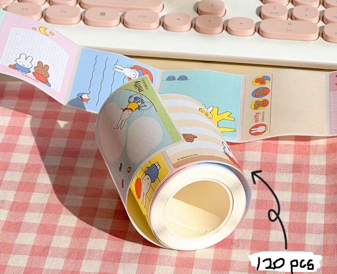 Miffy Pull-Out Sticky Memo Notes – 120 Sheets