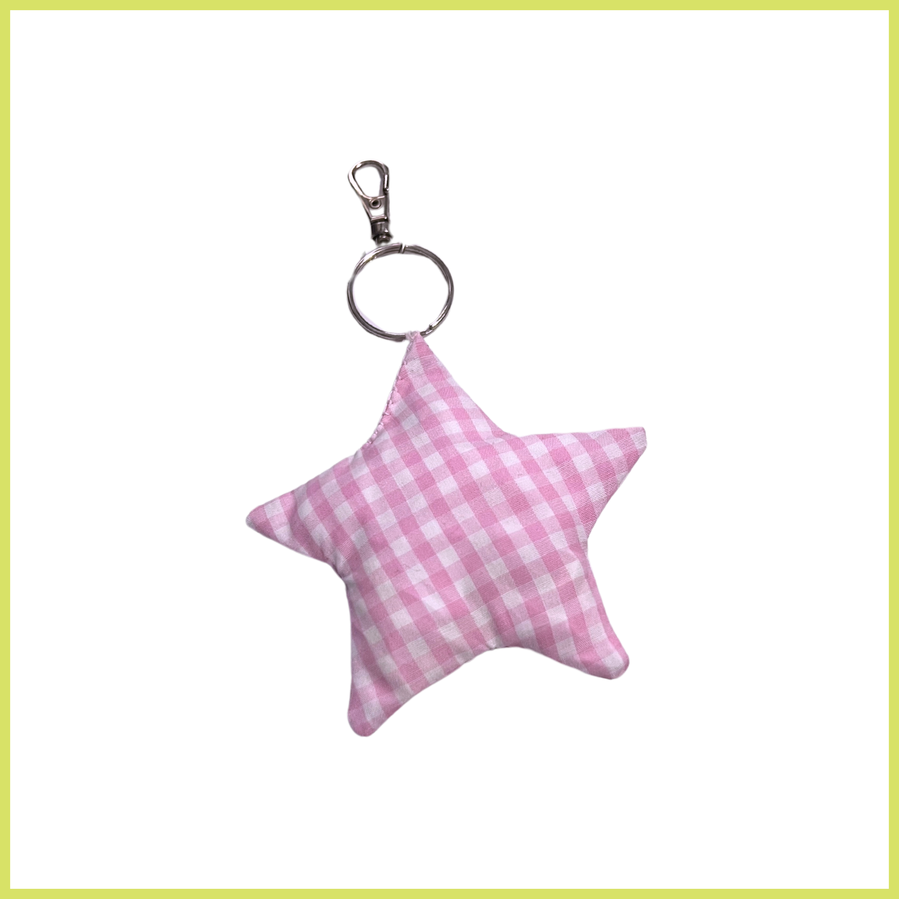 Pepto Pink Bag Charm