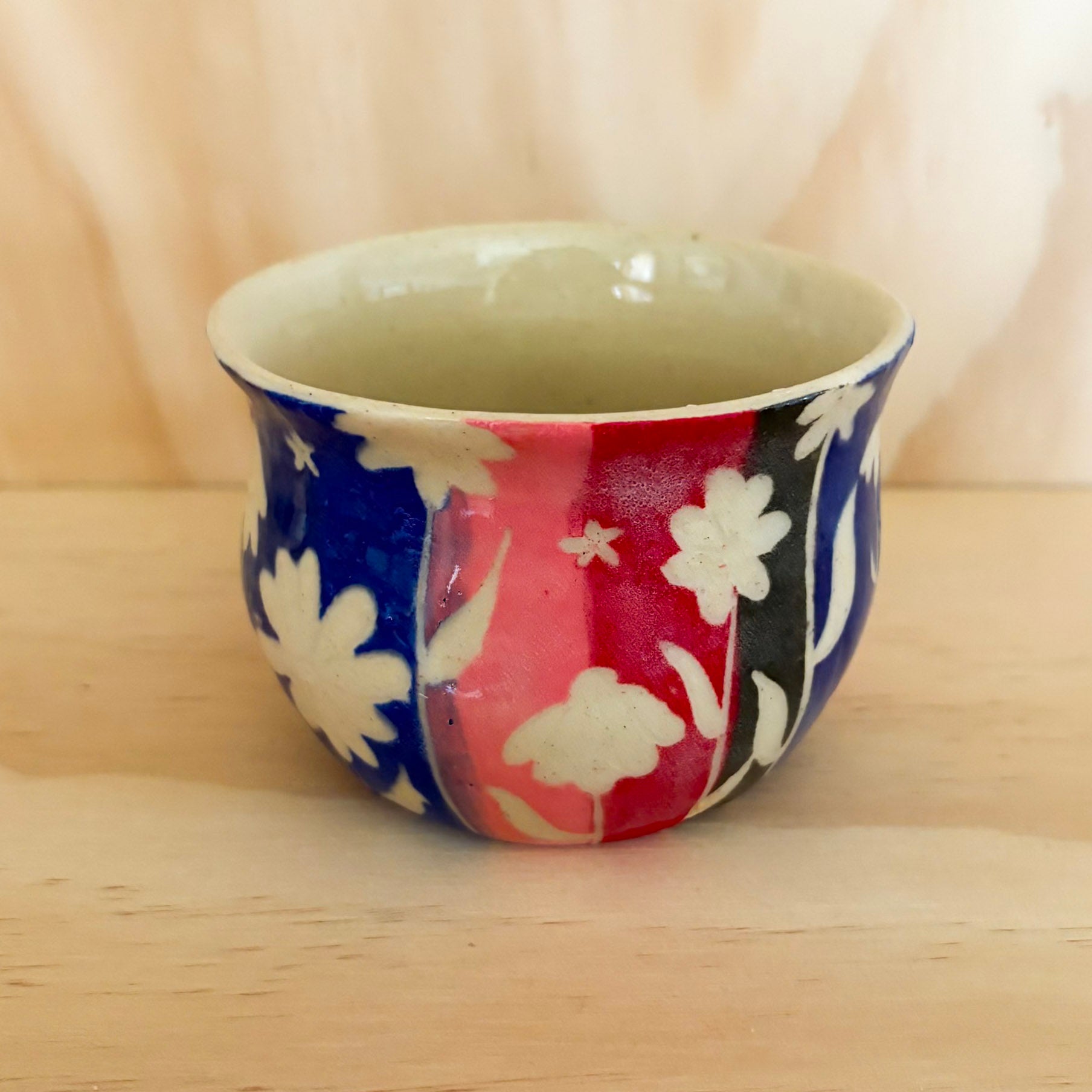 Colorful Flower Dark Mug