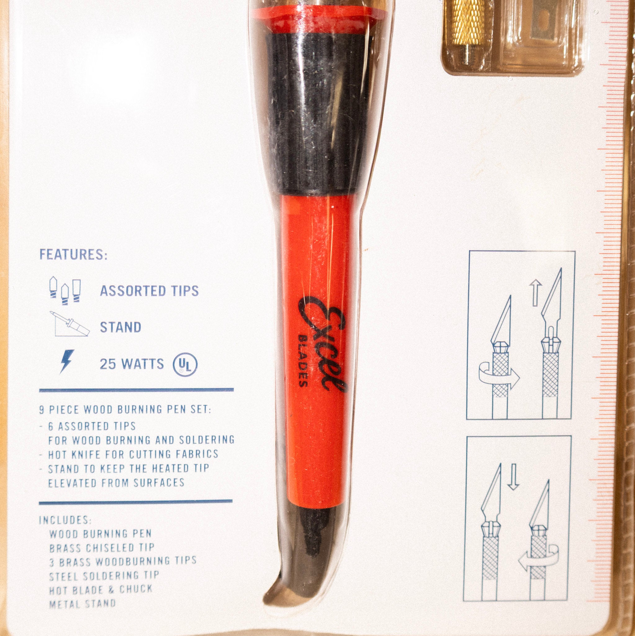 EXCEL WOOD BURNING PEN SET