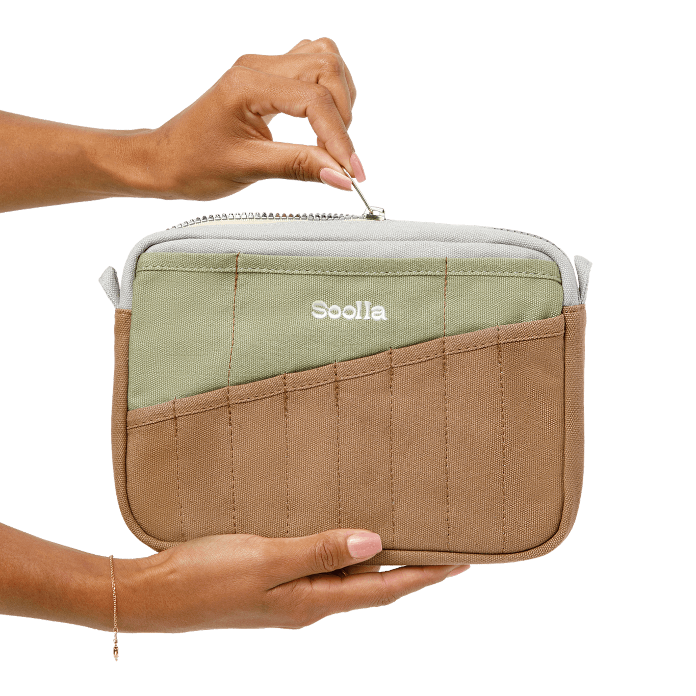 Soolla® Studio Pouch, Deep Forest Green