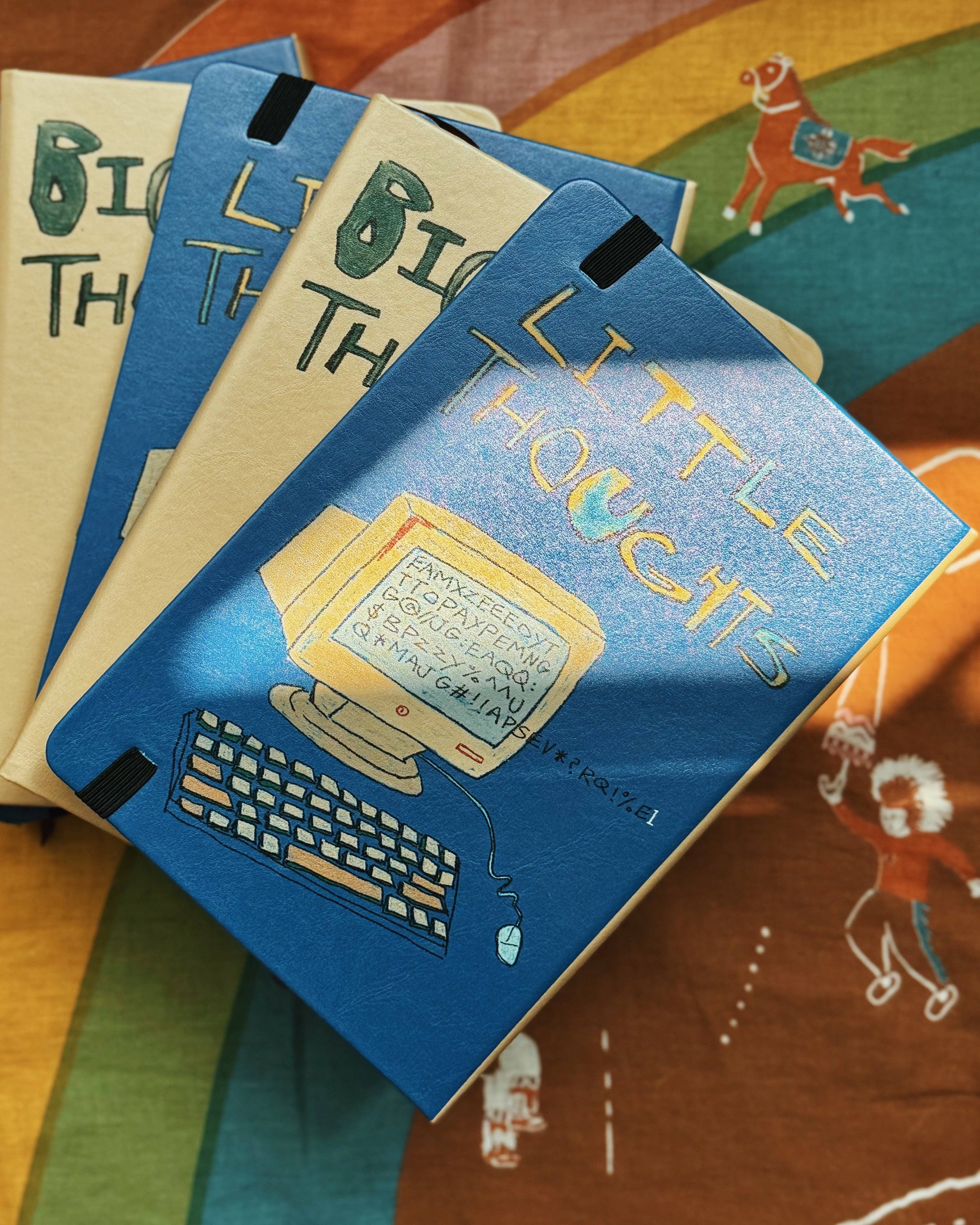 Vegan Leather Hard Cover Notebook