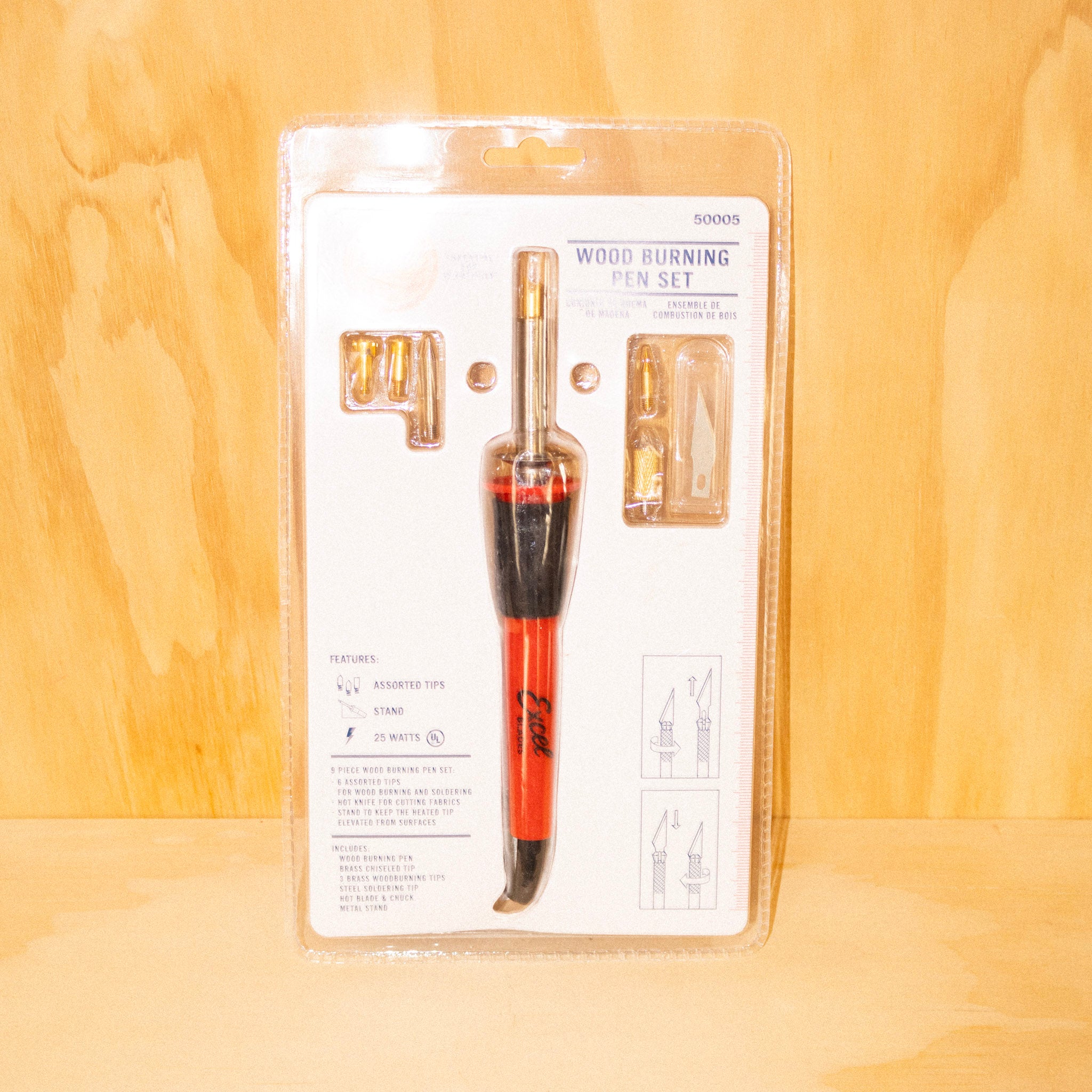 EXCEL WOOD BURNING PEN SET