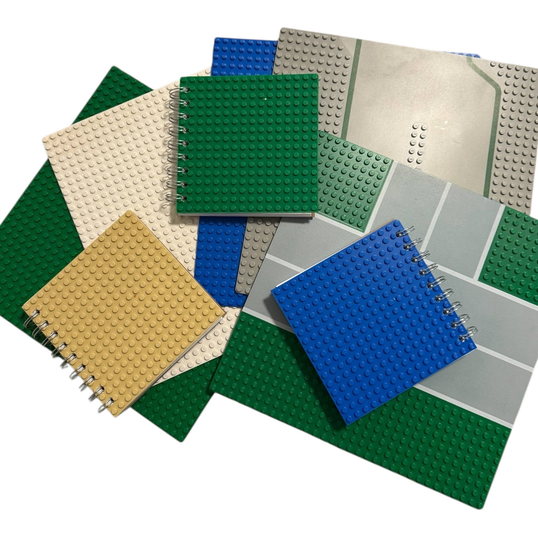 Upcycled Lego Base Plate Journal - 5x5"