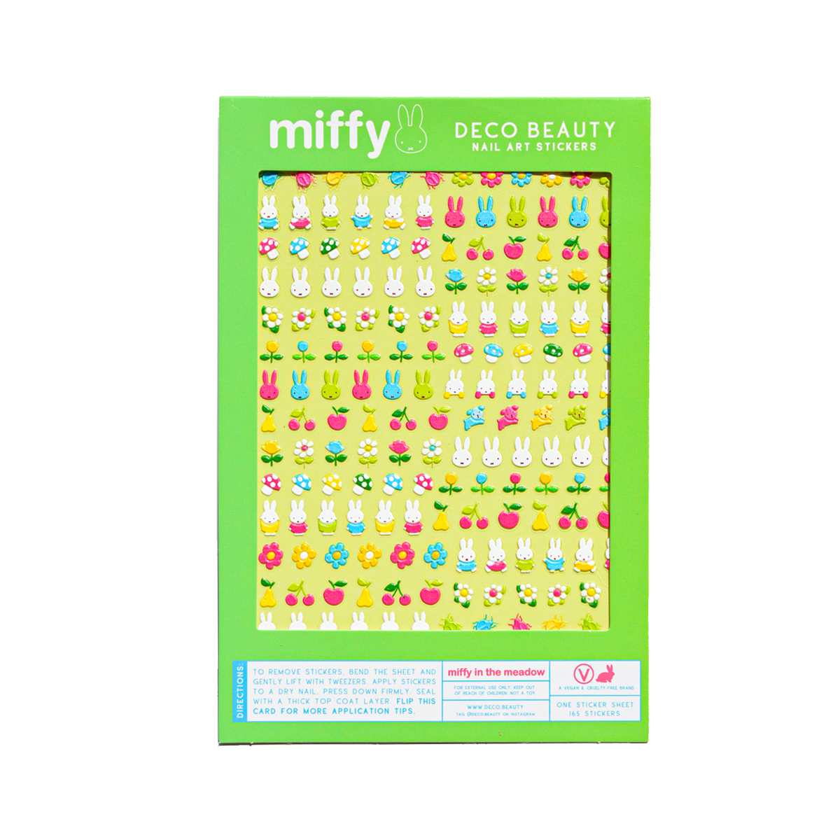 Nail Art Stickers - MIFFY IN THE MEADOW