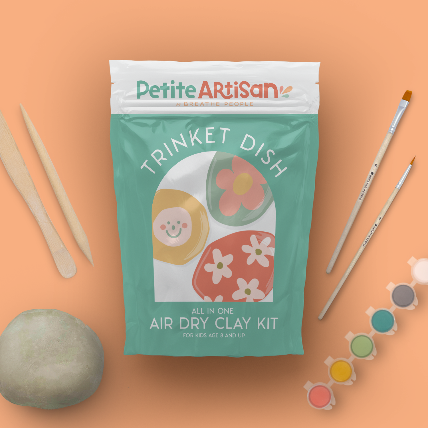 DIY Clay Kit — Make and Paint Your Own Trinket Dishes