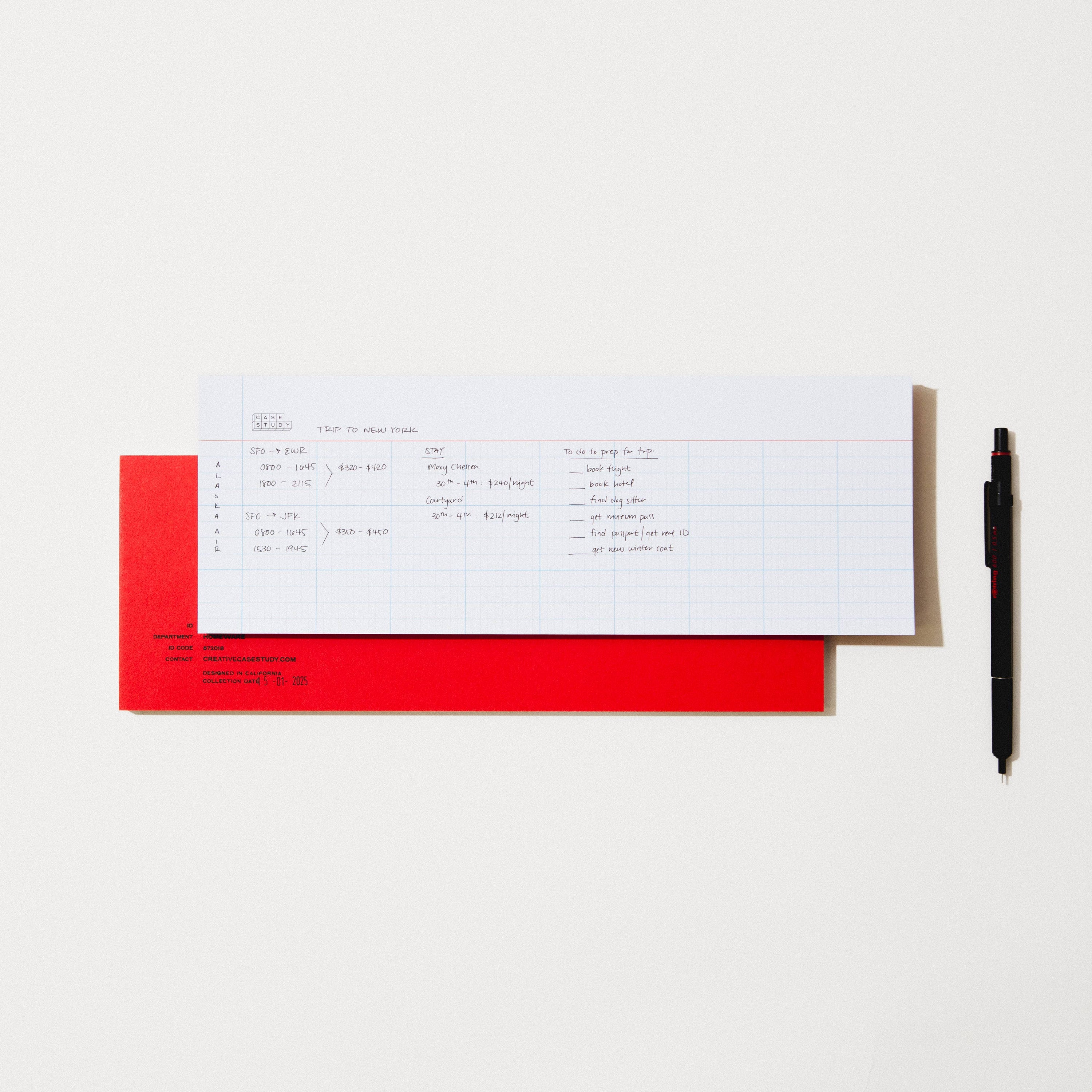 Keyboard Grid Notepad – Desk Pad for Daily Tasks & Planning
