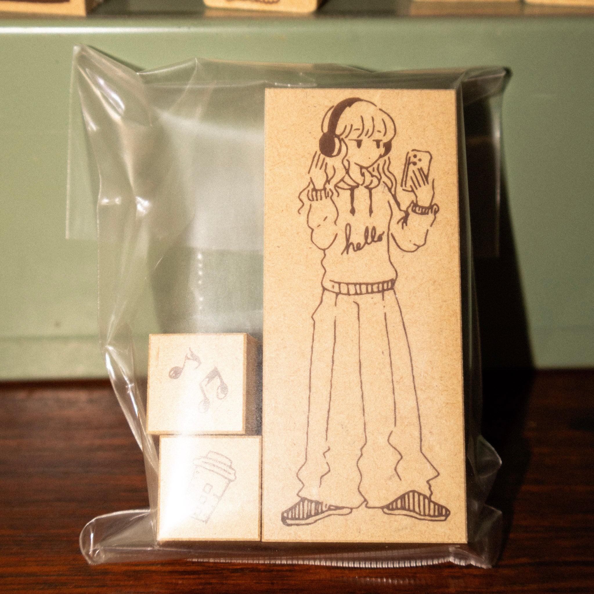 Girl Stamp Set