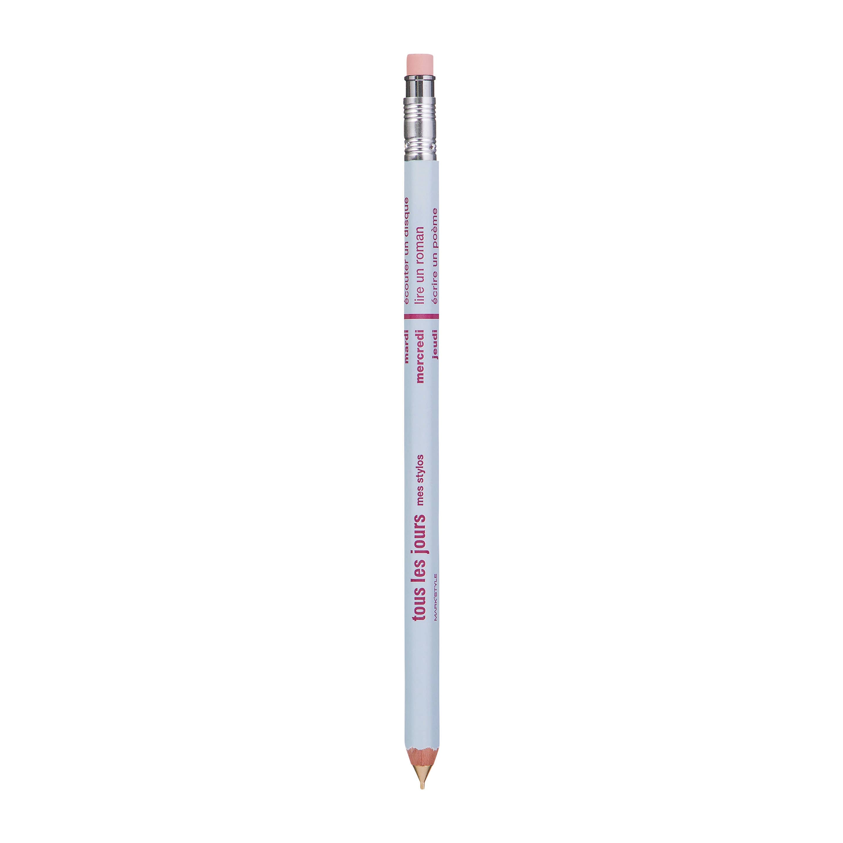Mechanical Pencil with Eraser tous les jours / MARK'STYLE