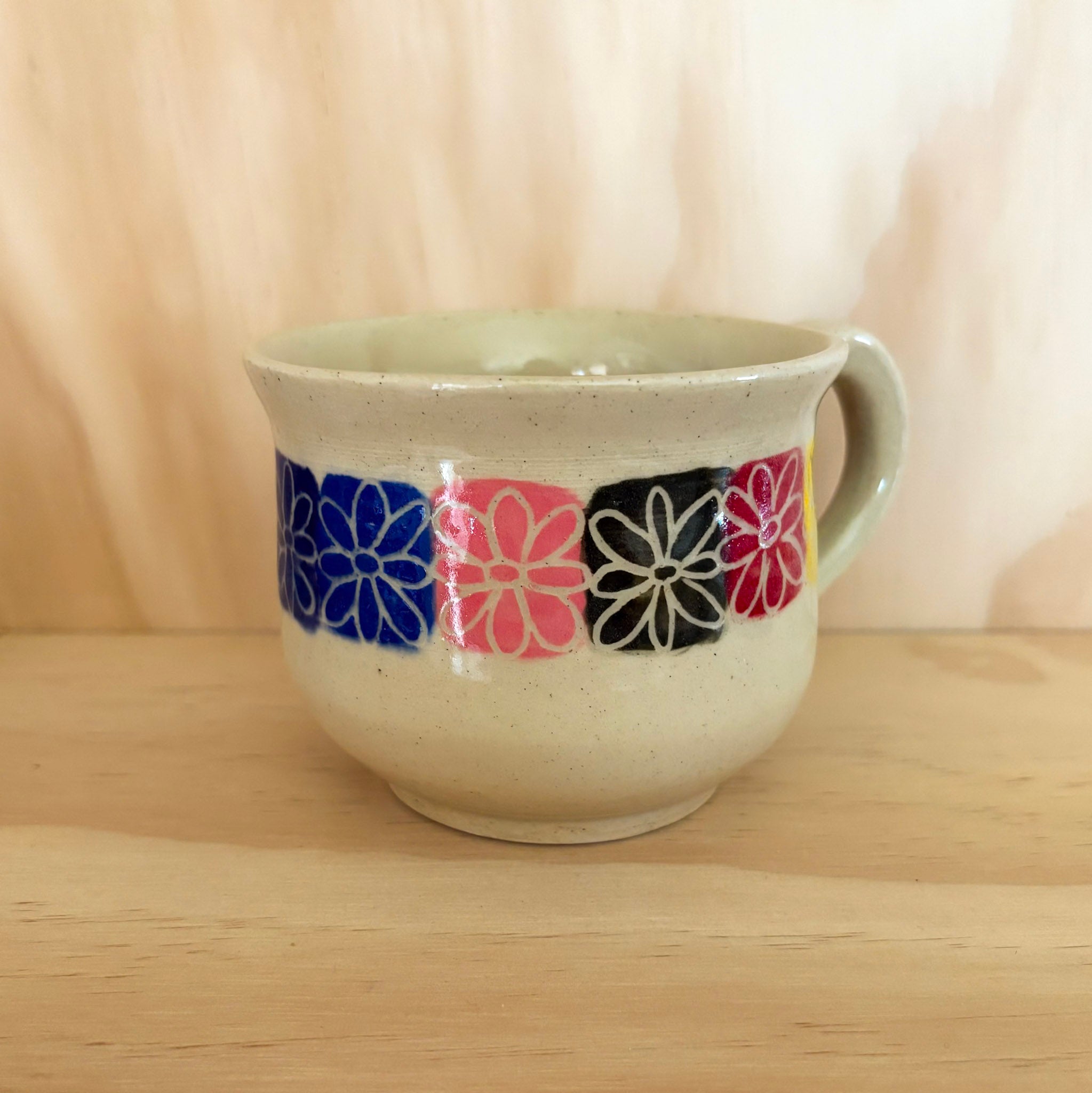 Colorful Flower Light Mug