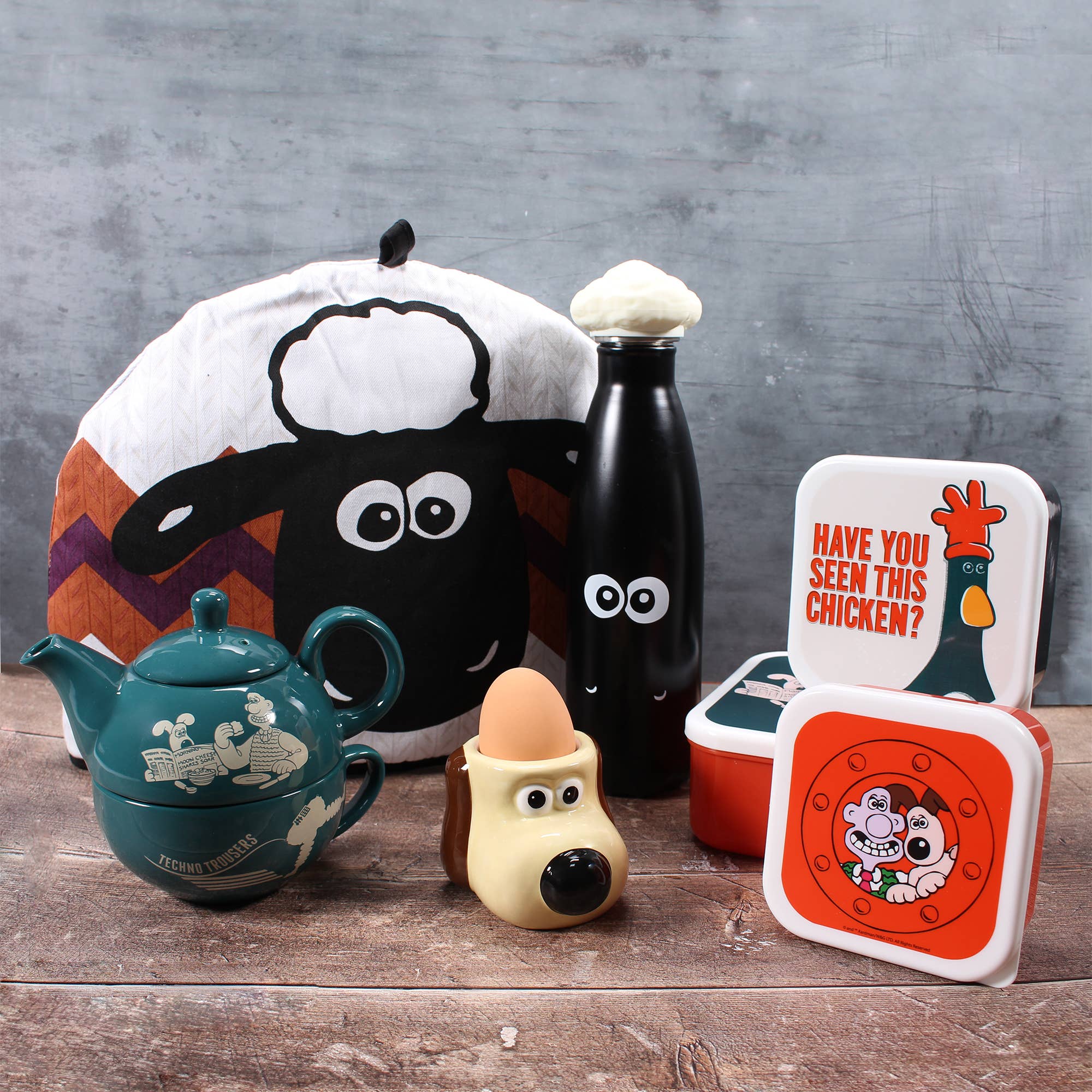 Snack Boxes Set of 3 - Wallace & Gromit