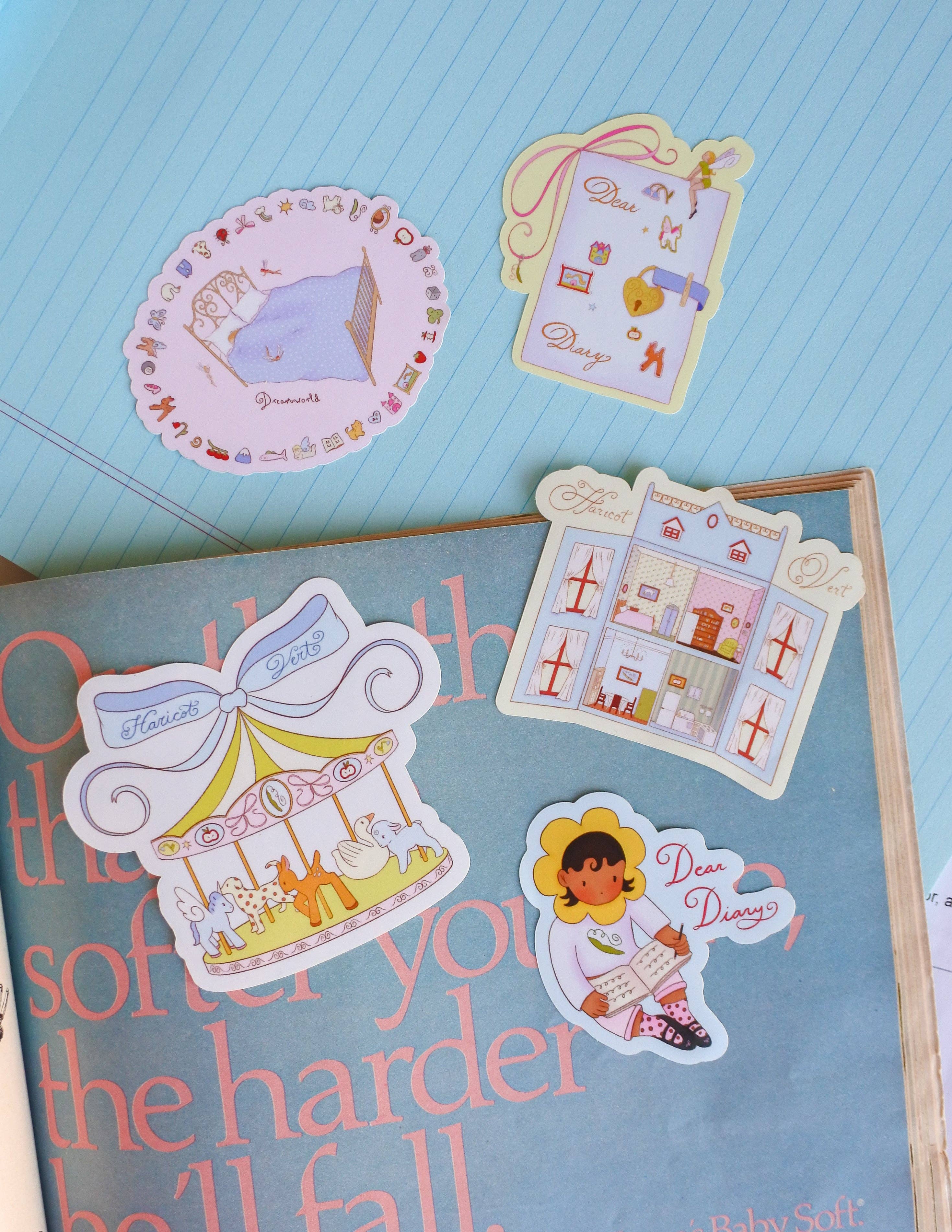 Dear diary sticker pack
