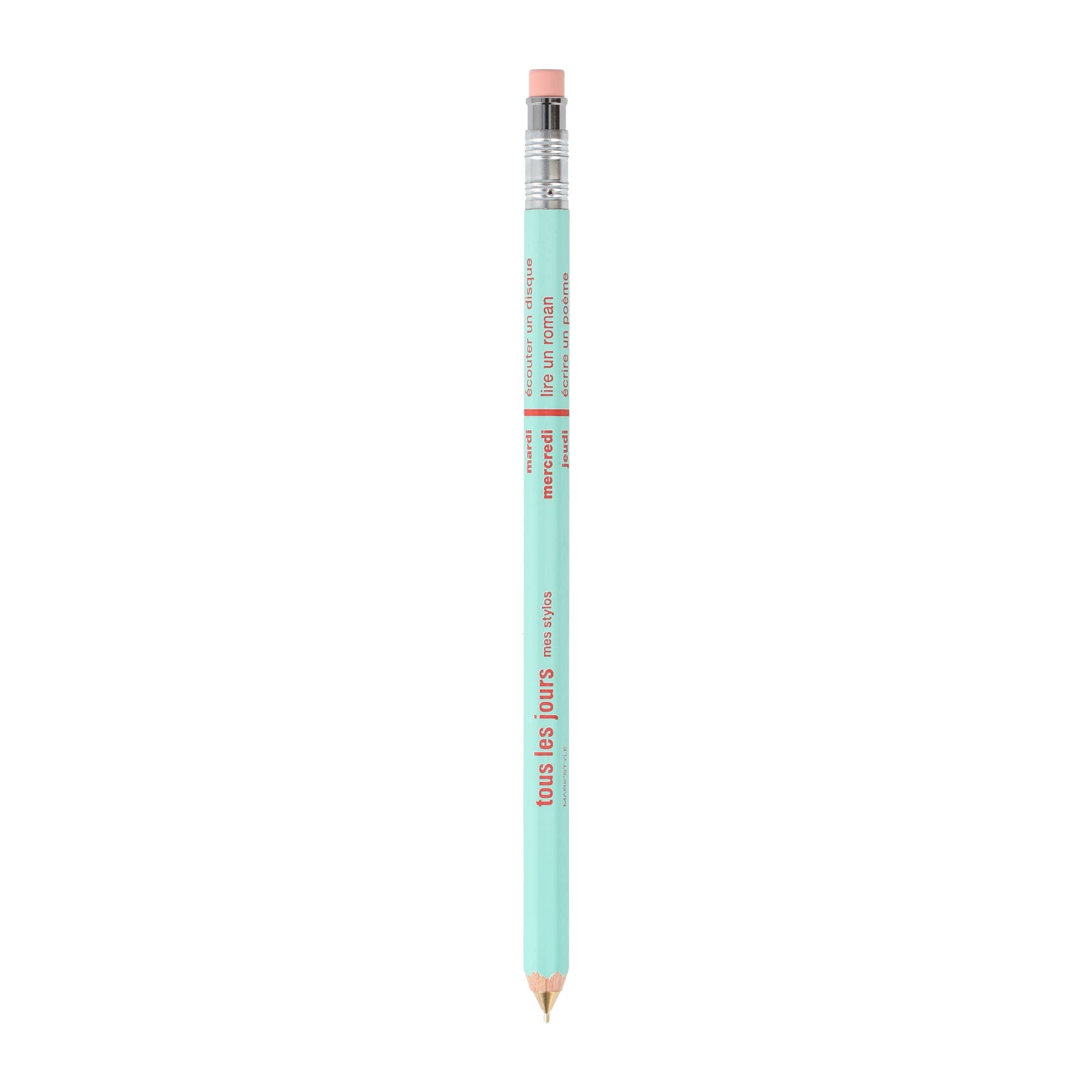 Mechanical Pencil with Eraser tous les jours / MARK'STYLE