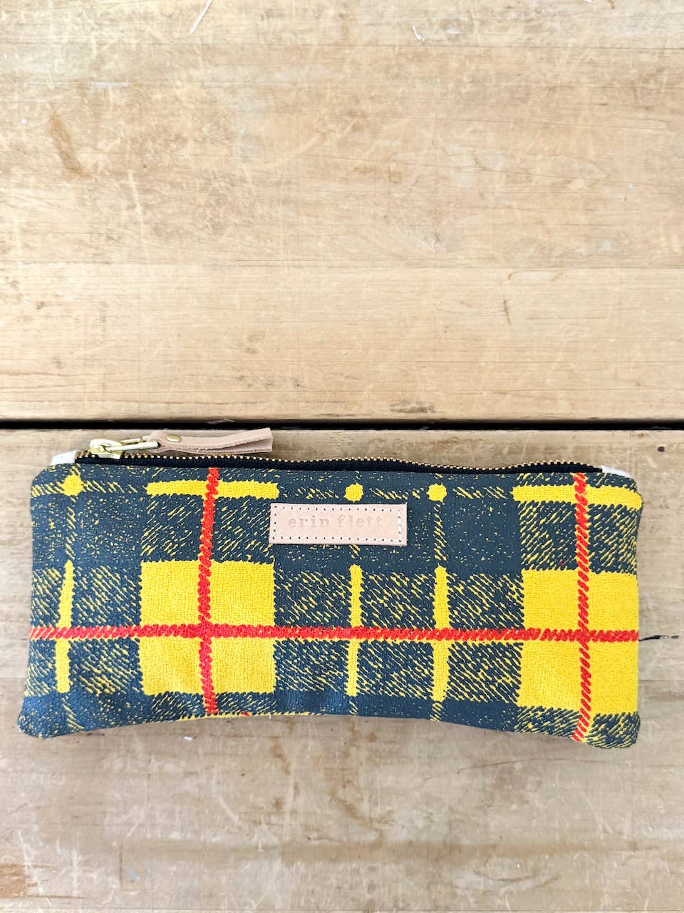 Tartan Plaid Flat Pencil