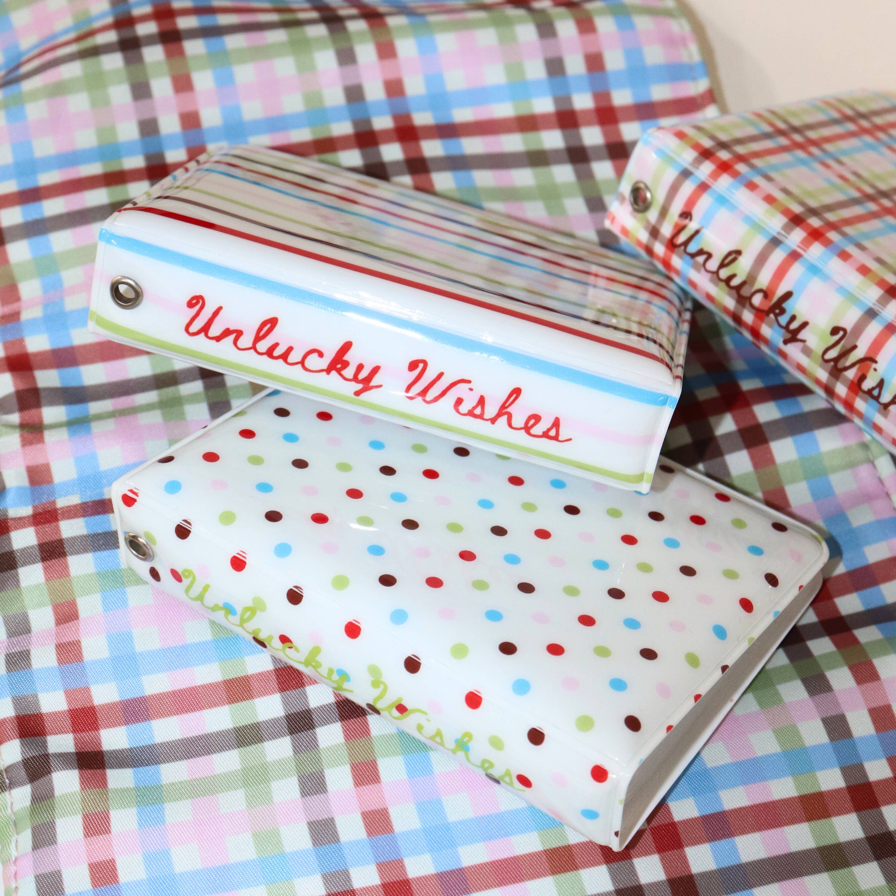PVC Polaroid Photo Book | Plaid