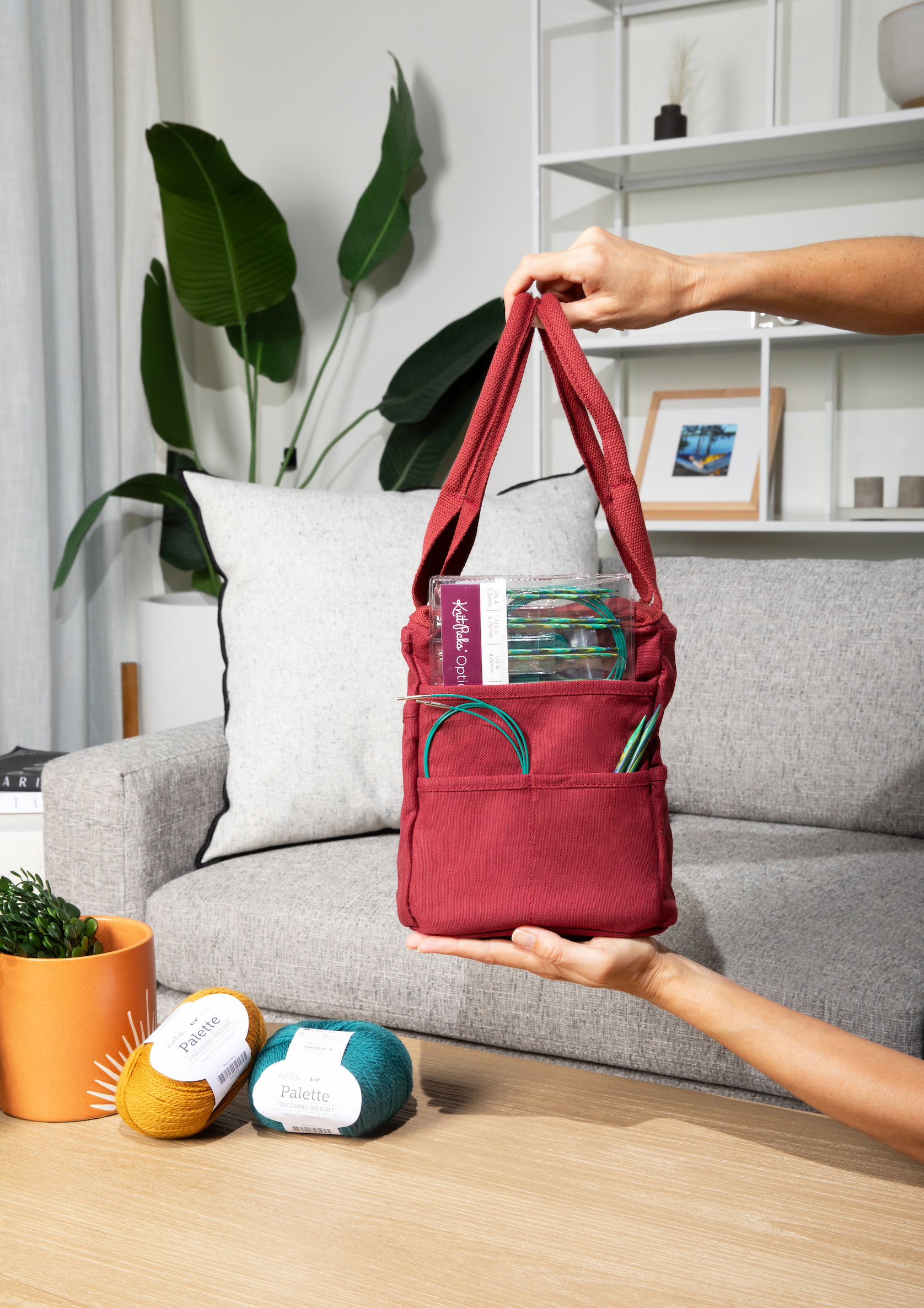 Soolla Studio Artist Bag, Coffee Bean, Craft Tote Bag
