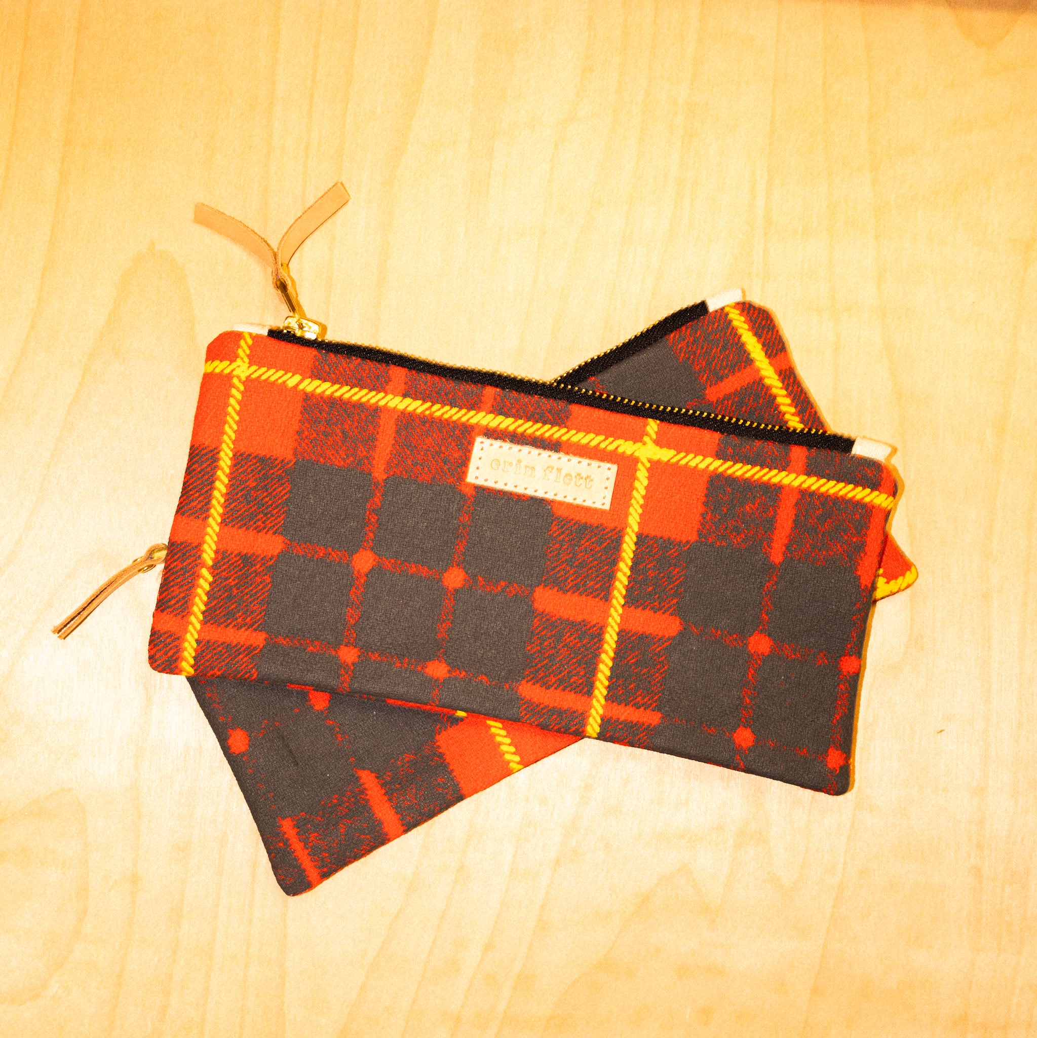 Tartan Plaid Flat Pencil