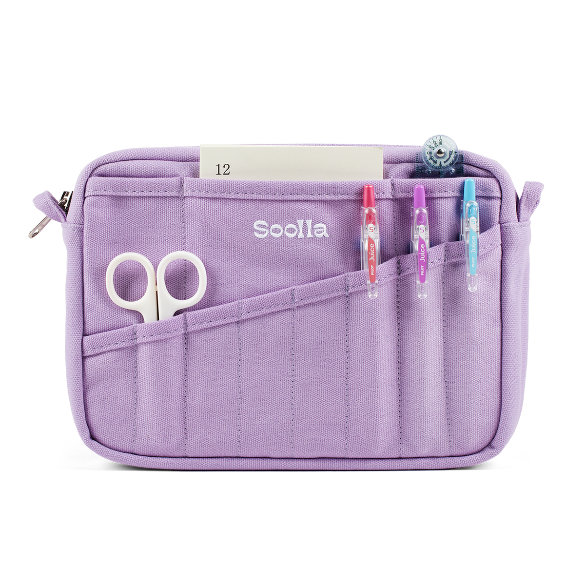 Soolla® Studio Pouch, Lilac Love (Stationery Pouch)