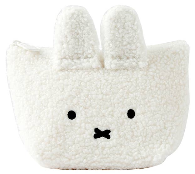 Miffy Face Fuzzy Cozy Multi Pouch