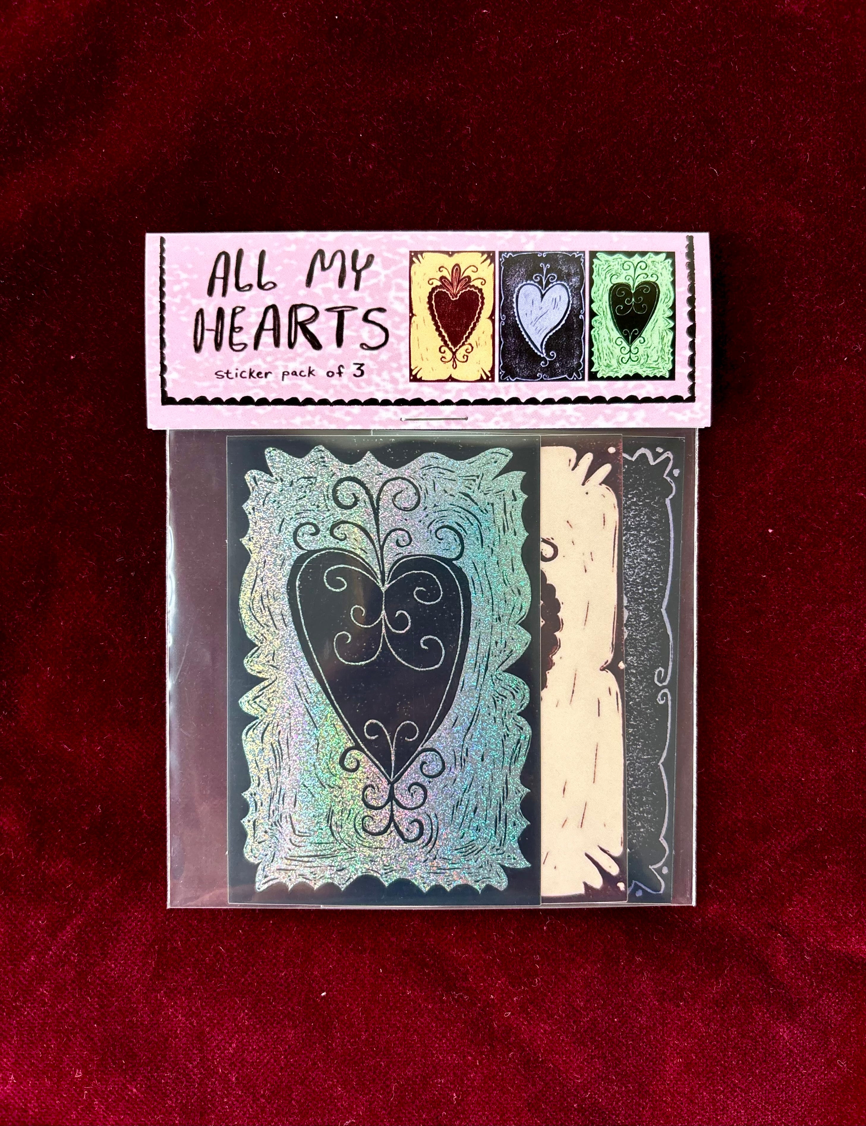 All My Hearts Sticker Pack