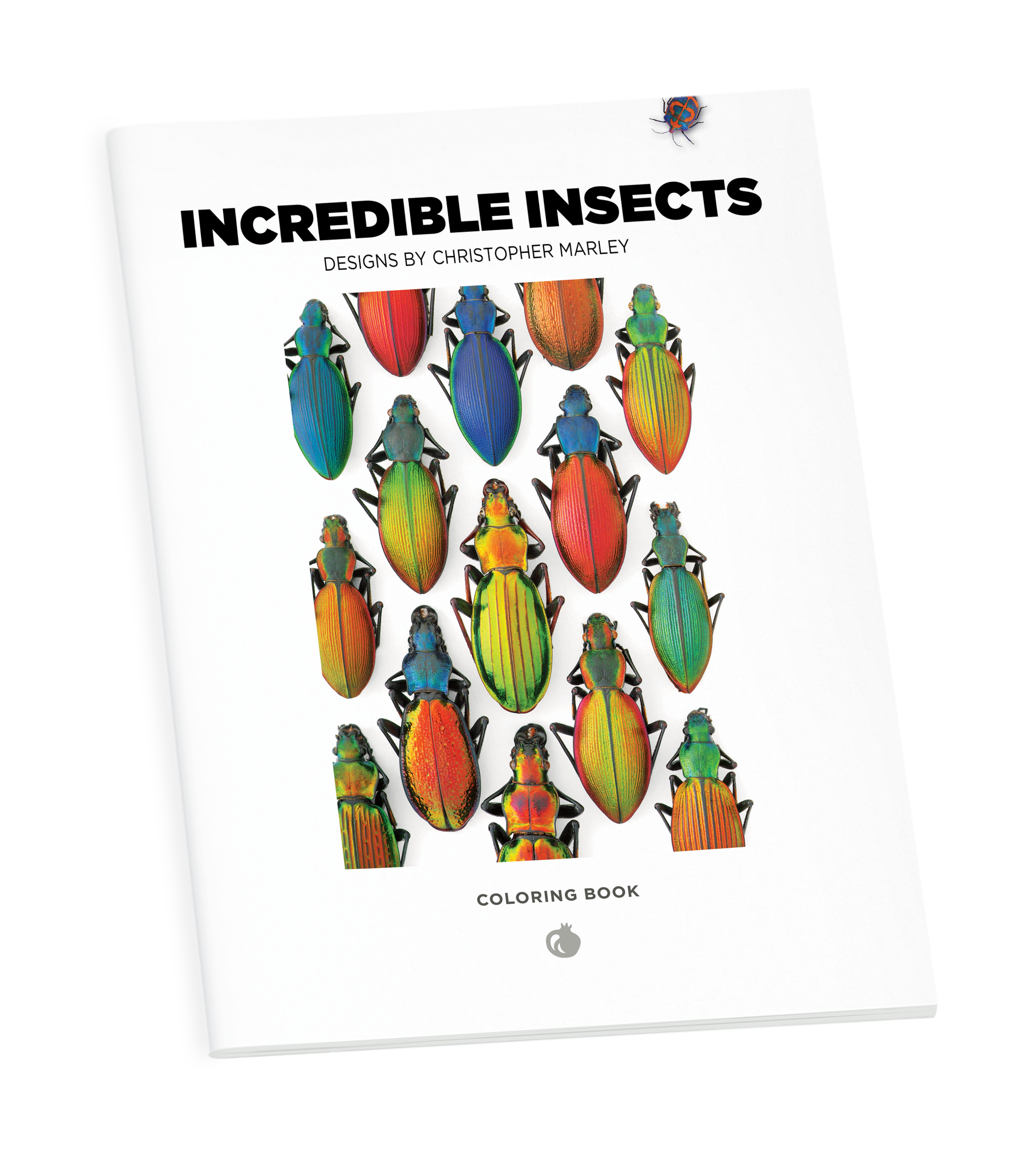Incredible Insects: Designs by Christopher Marley Coloring Book