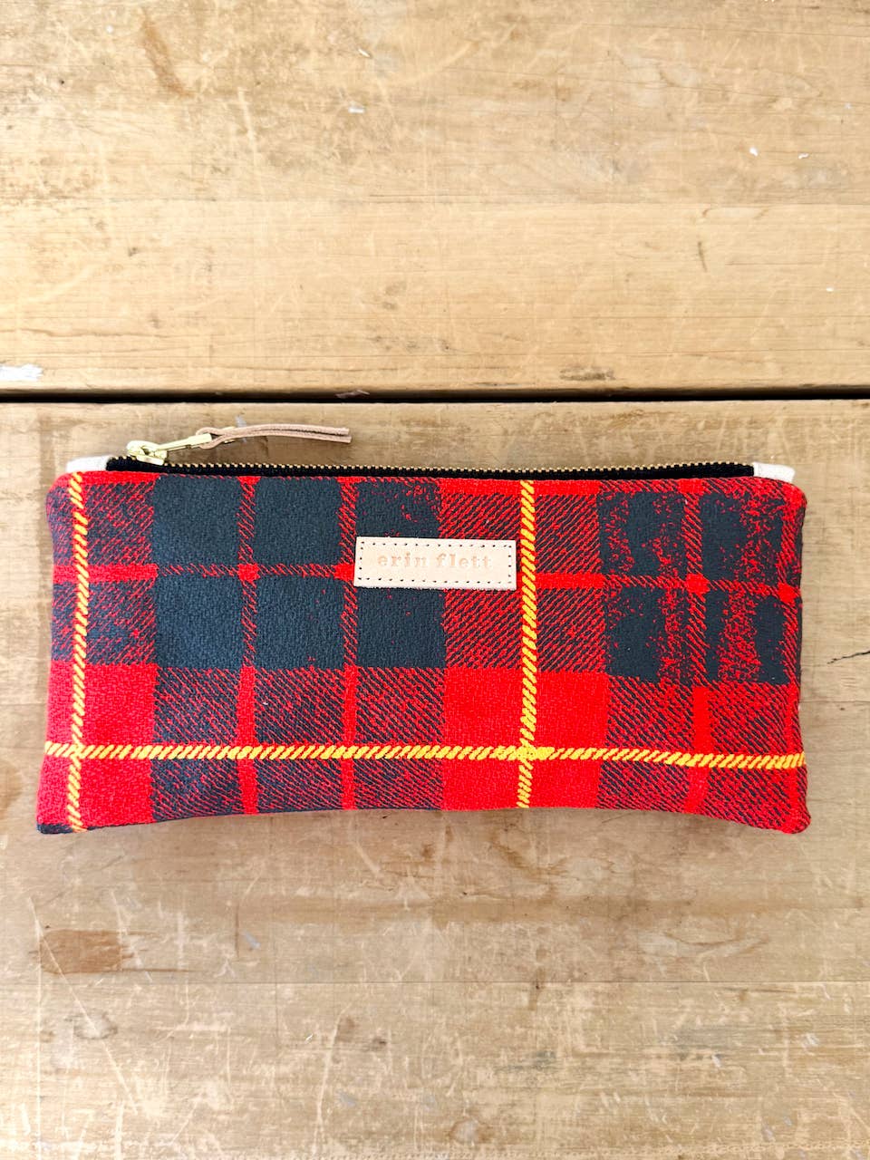 Tartan Plaid Flat Pencil