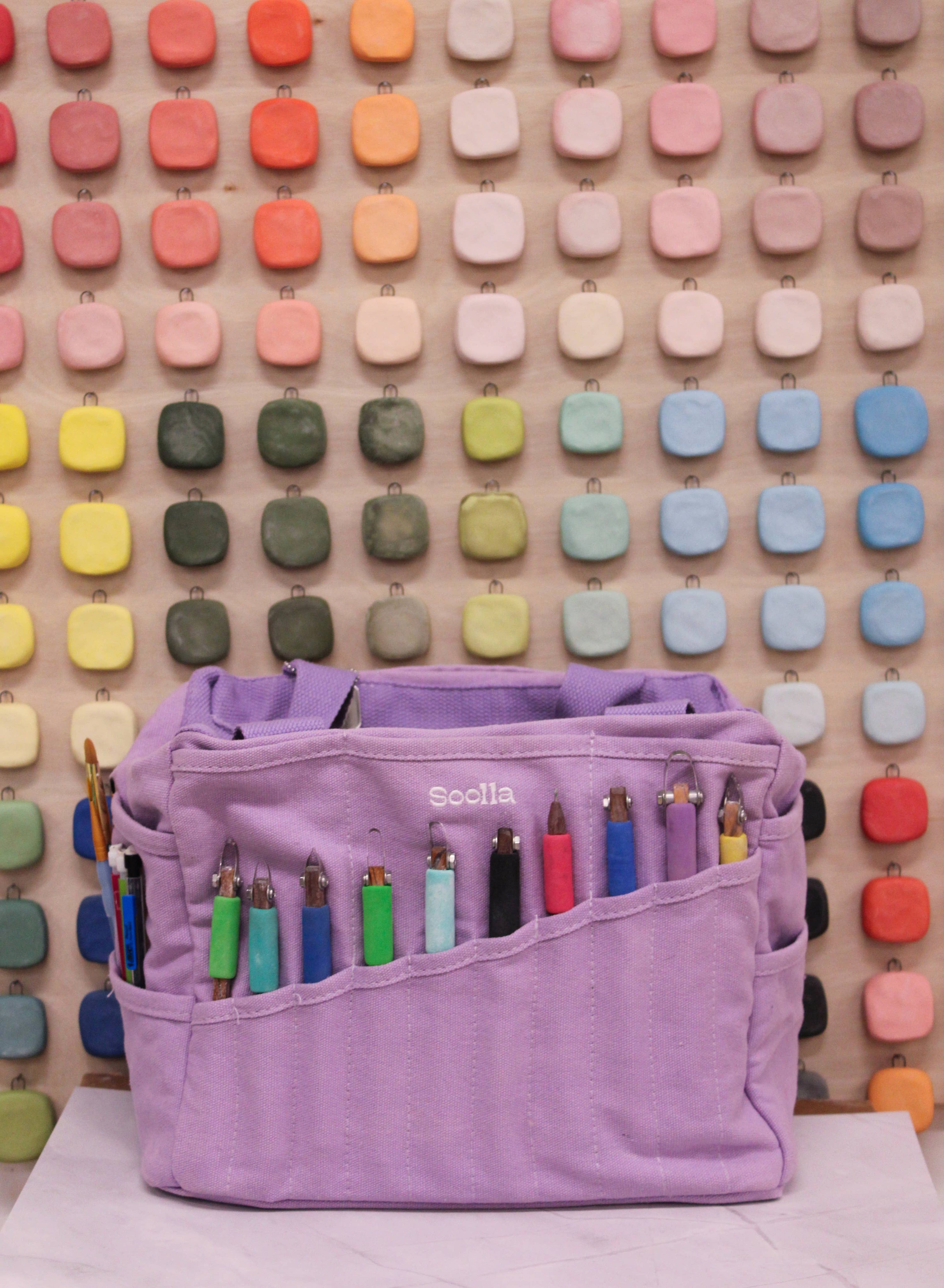Soolla Studio Artist Bag, Lilac Love