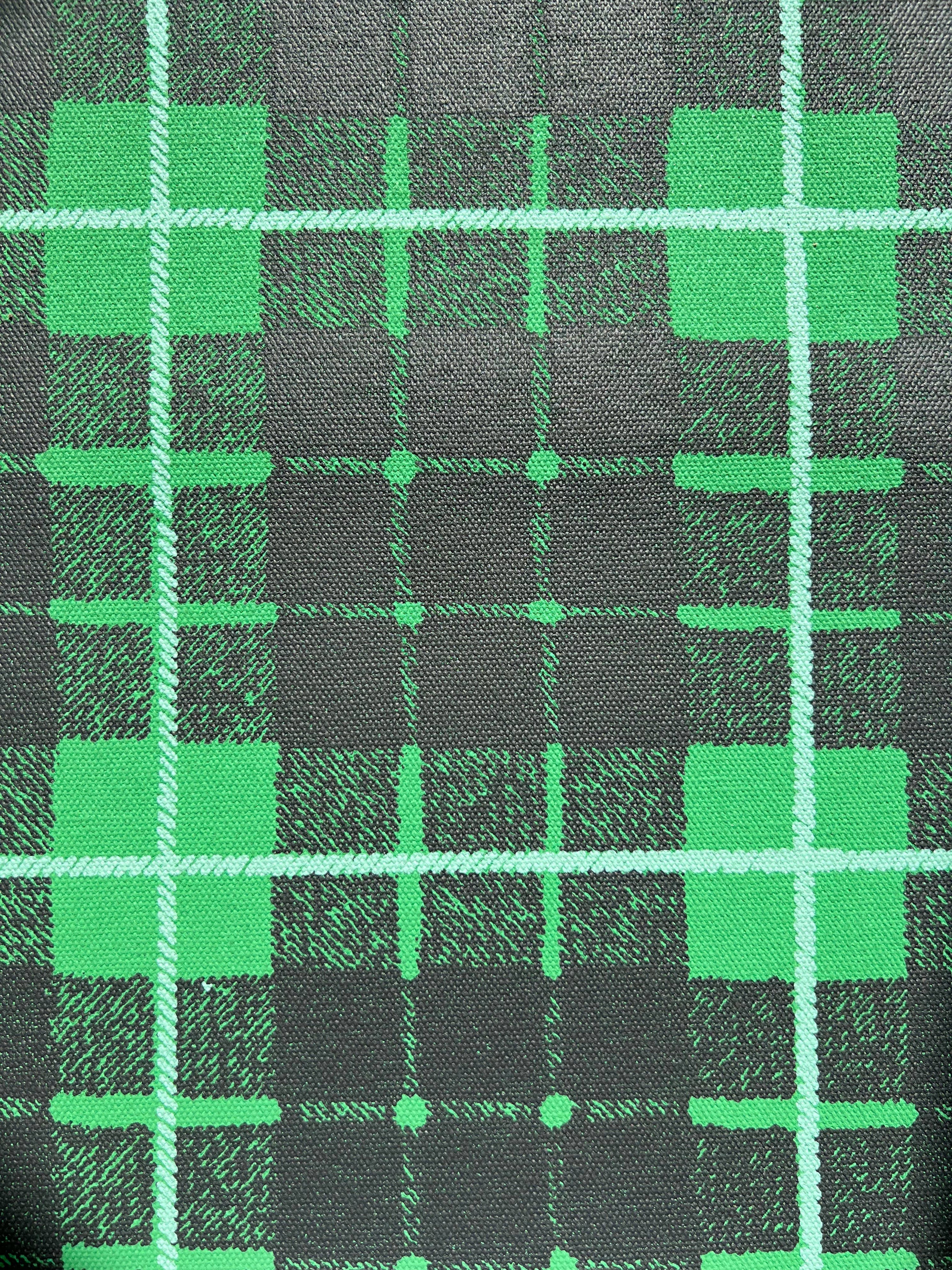 Tartan Plaid Flat Pencil