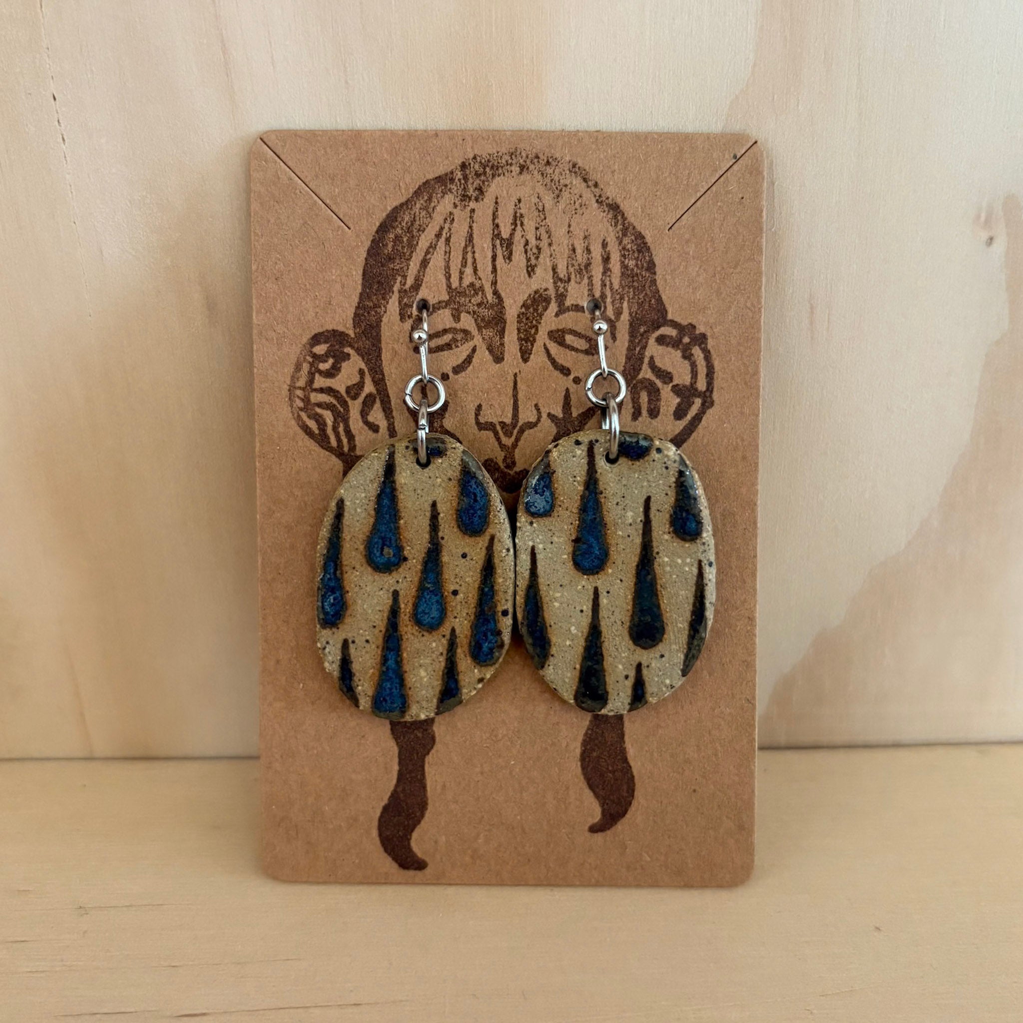 Drop Ceramic Earrings