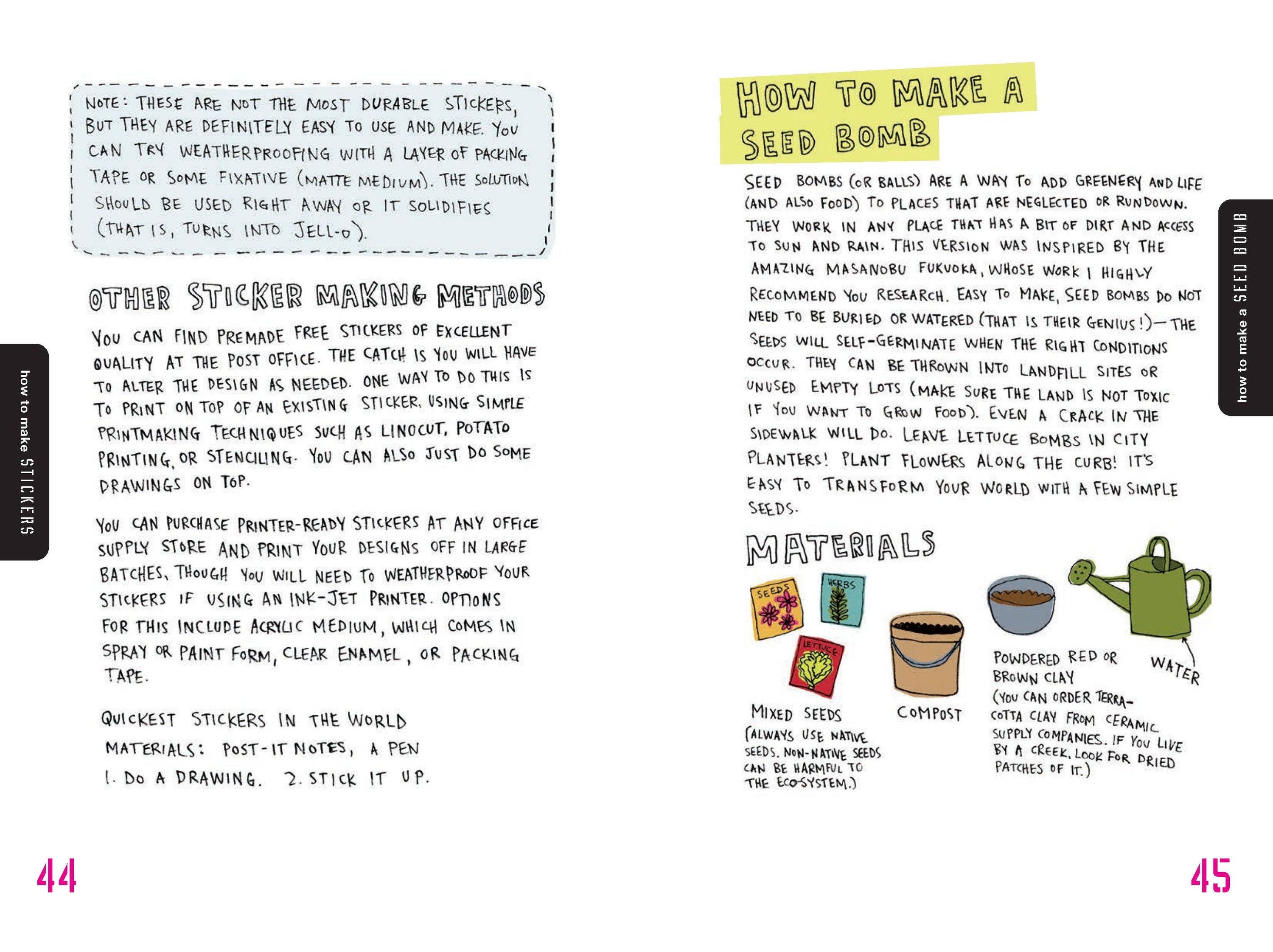 Guerilla Art Guide