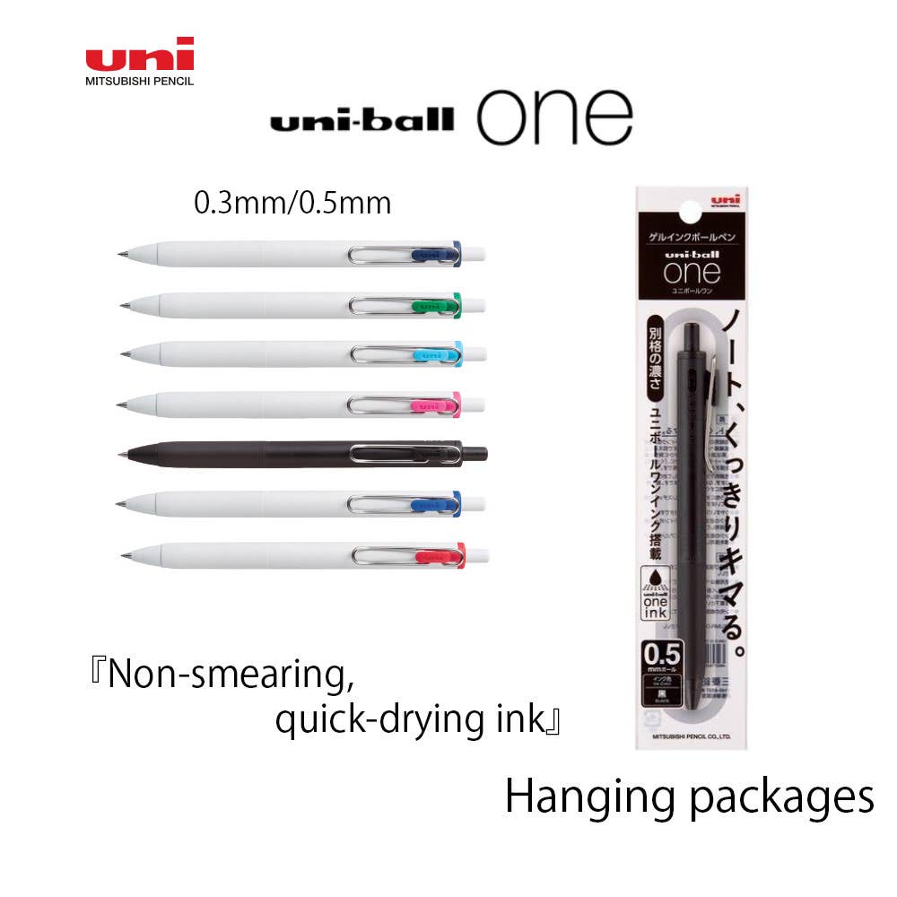 【JAPANESE STATIONERY】 MITSUBISHI UNI-BALL ONE BALLPOINT PEN