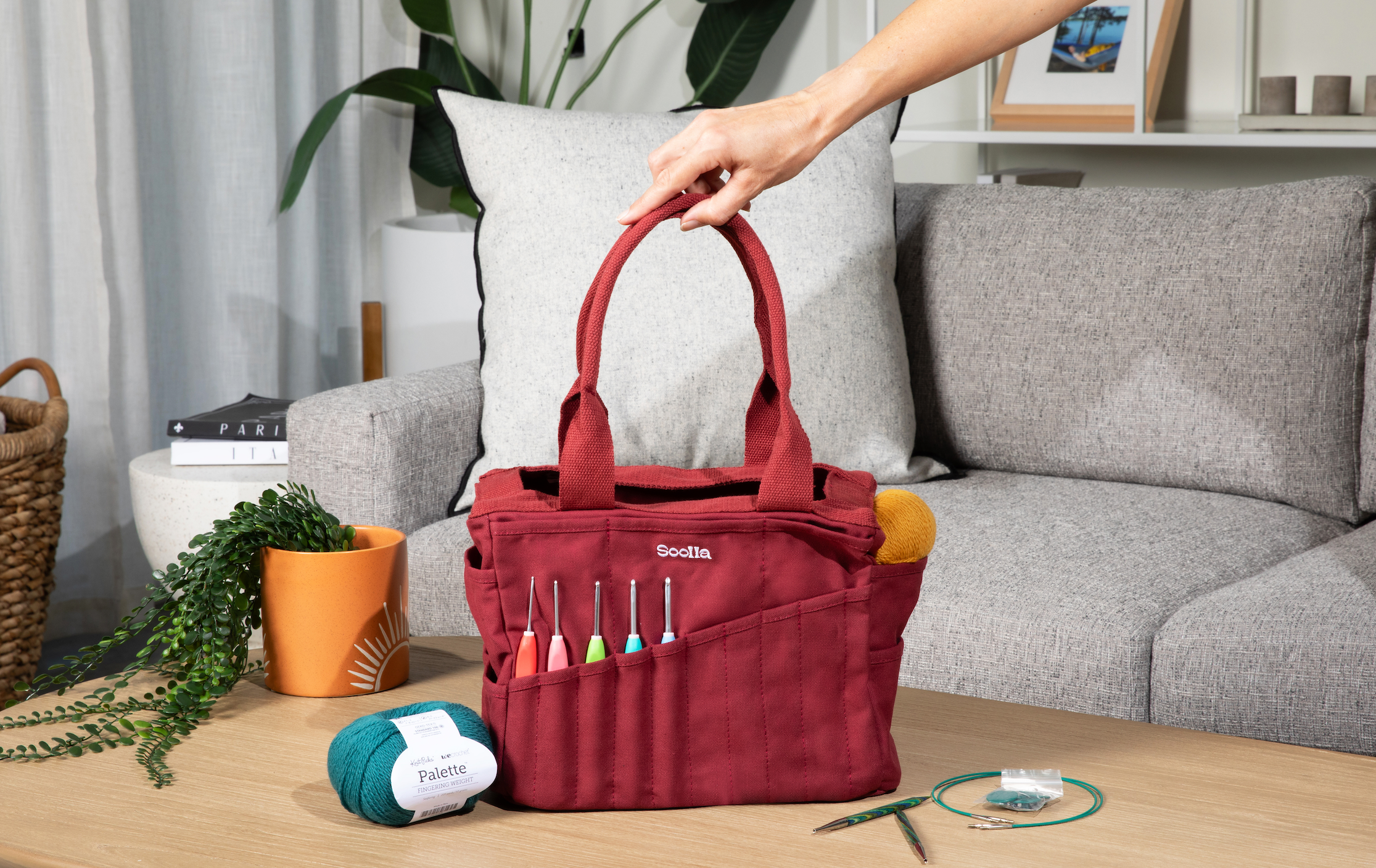 Soolla Studio Artist Bag, Blackout, Art Supply Bag