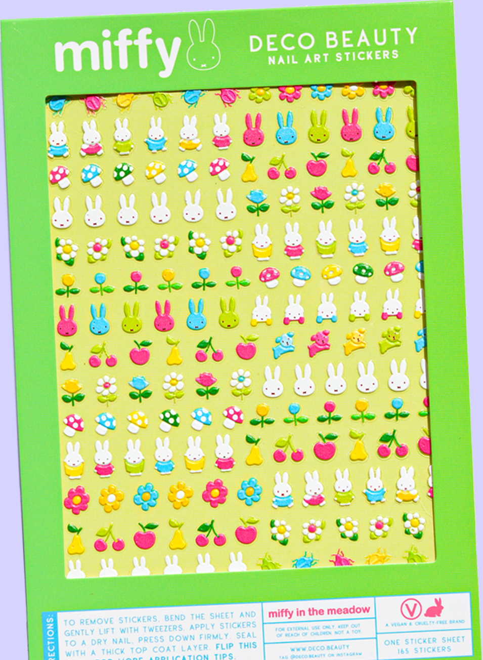 Nail Art Stickers - MIFFY IN THE MEADOW