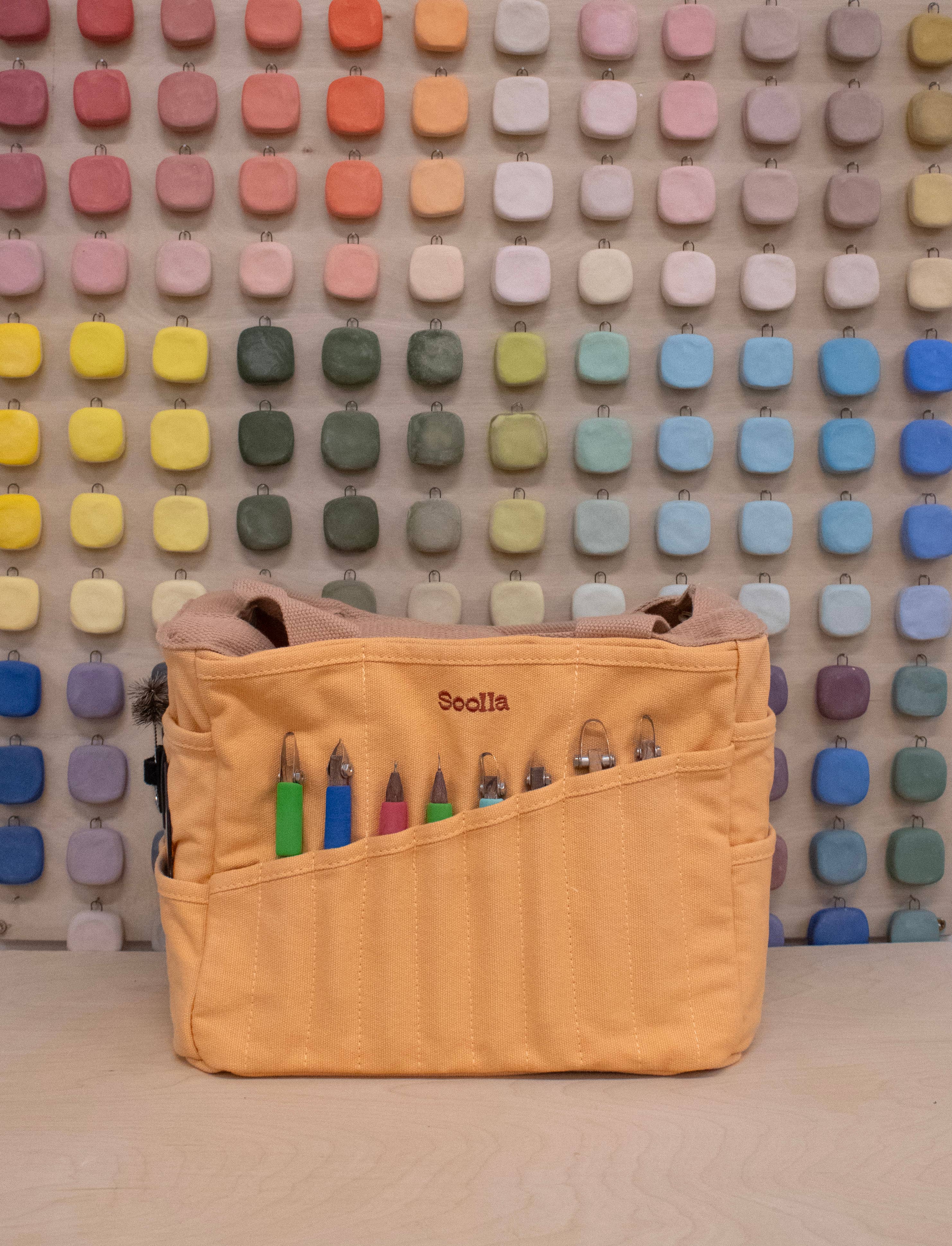 Soolla Studio Artist Bag, Creamsicle Crush