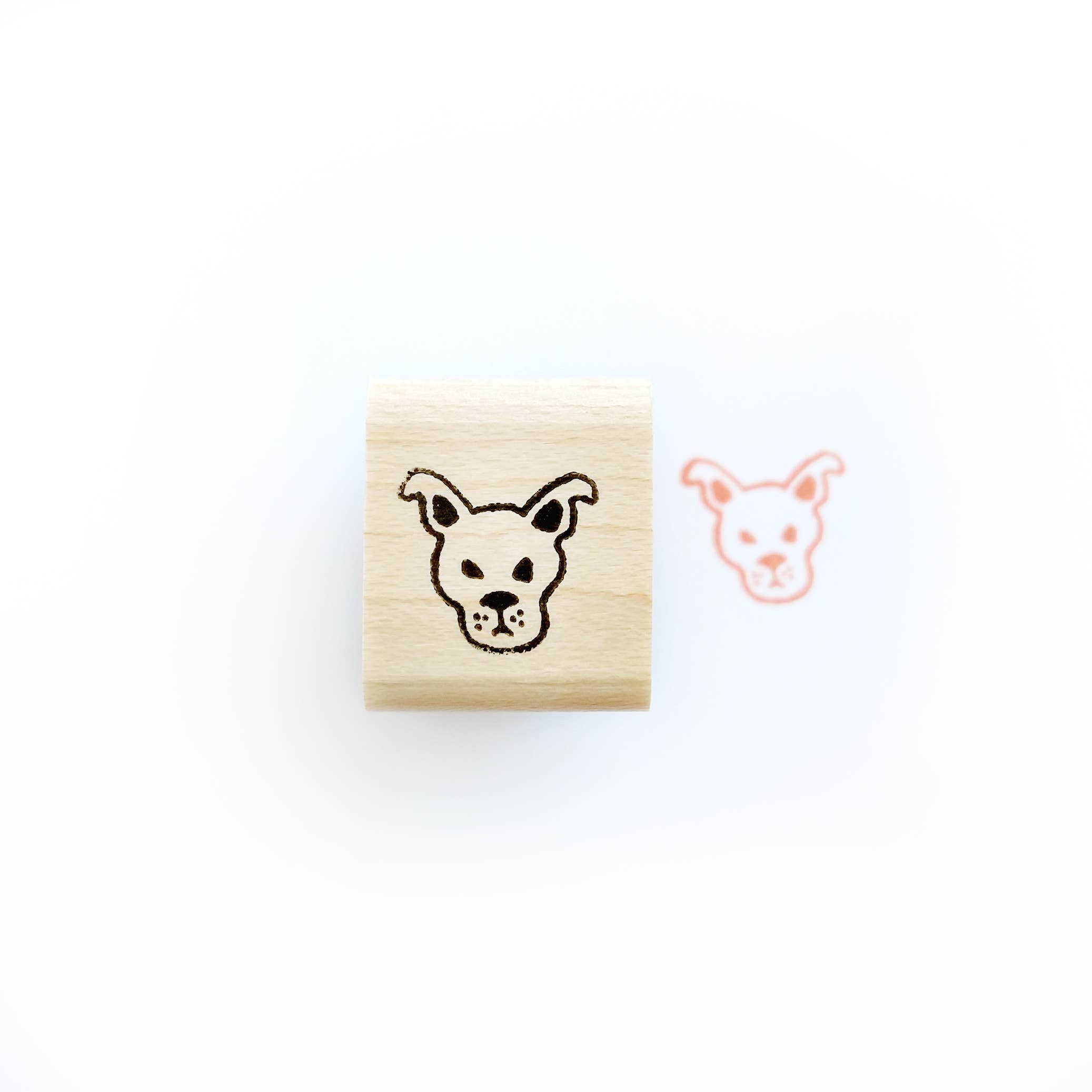 Mini Dog Rubber Stamp