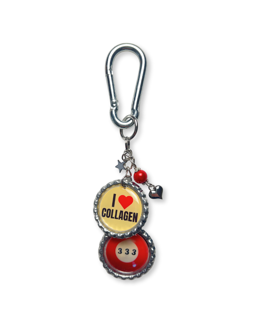 'I <3 COLLAGEN' Bag Charm